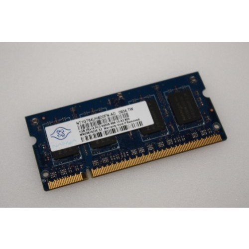 Genuine Nanya 1GB RAM Memory 2Rx16 PC2 - 6400S - 666 Laptop NT1GT64UH8D0FN-AD