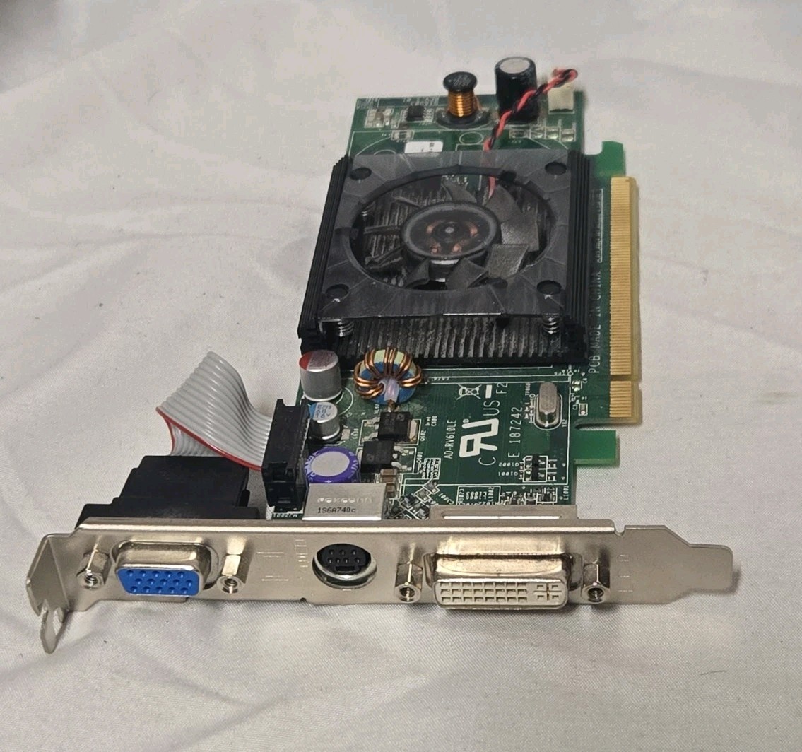 Asus AD-RV610LE Dell XPS 420 0WX085 ATI Radeon HD2400 Pro 128MB DDR2 PCI-E DVI-I