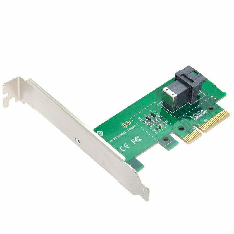 Cablecc PCI-E 4X to U.2 U2 Kit SFF-8639 NVME PCIe SSD Adapter for Mainboard SSD