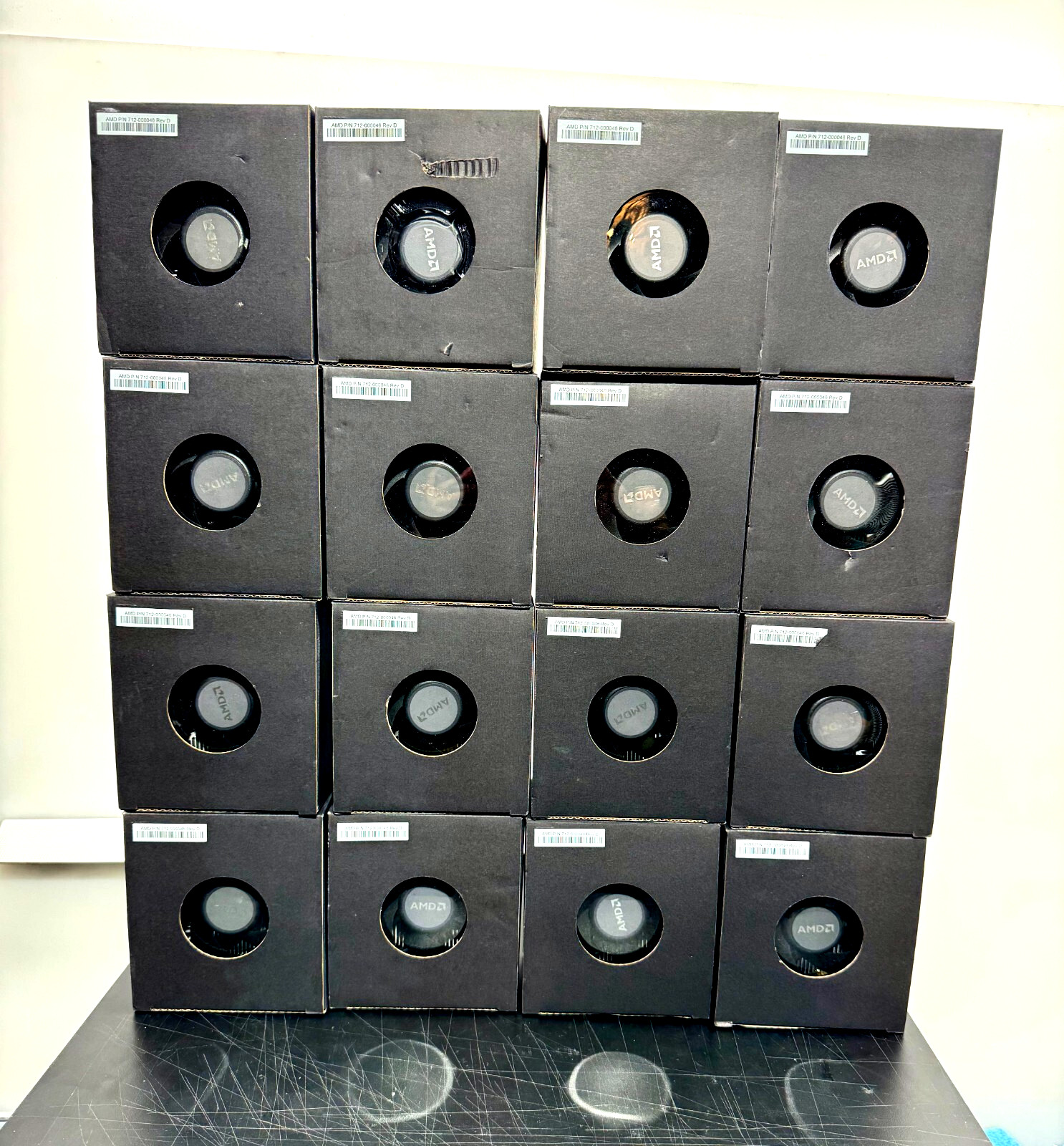 16 pack  AMD Wraith Stealth Cooler 712-000046 Rev:D