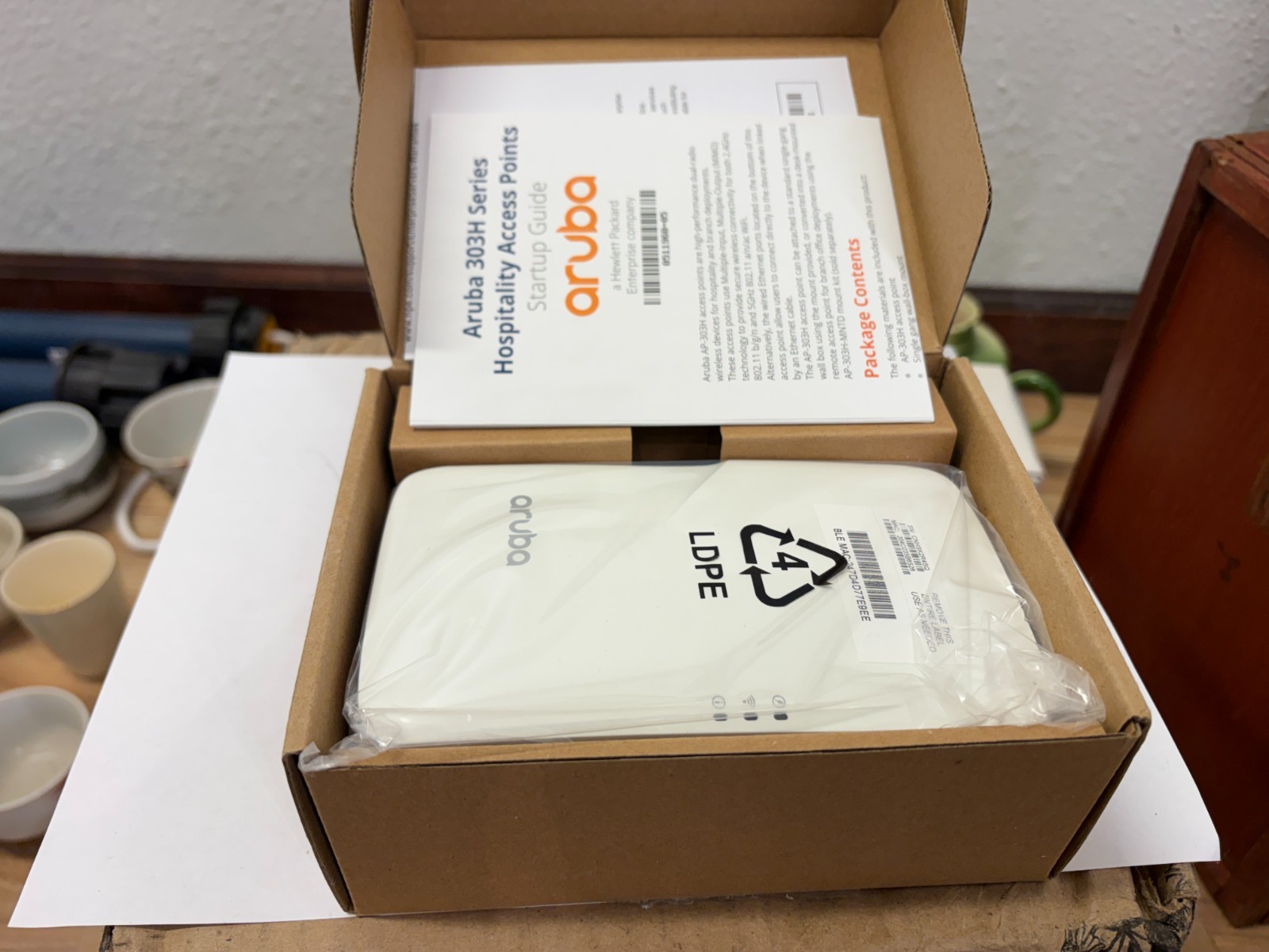 HP Aruba JY680A Unified Hospitality Wireless Access Point