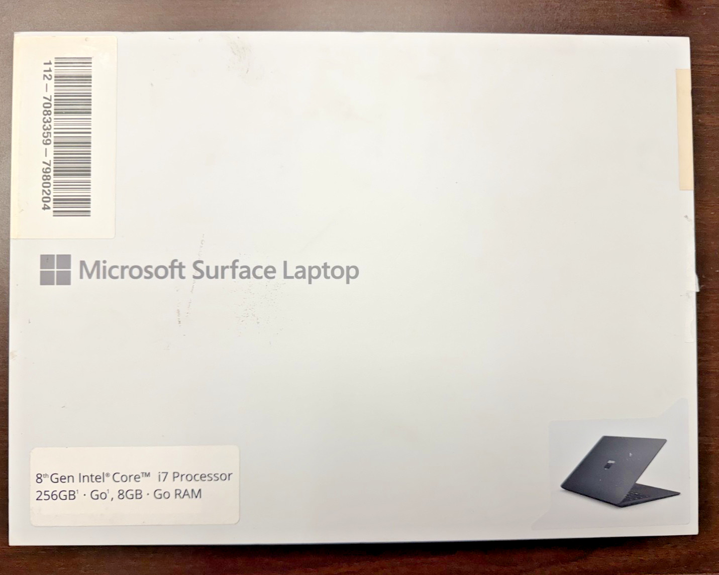 Microsoft Surface Laptop 2 13.5 in Core i7 8th Gen 8 GB RAM 256GB SSD WIN 10