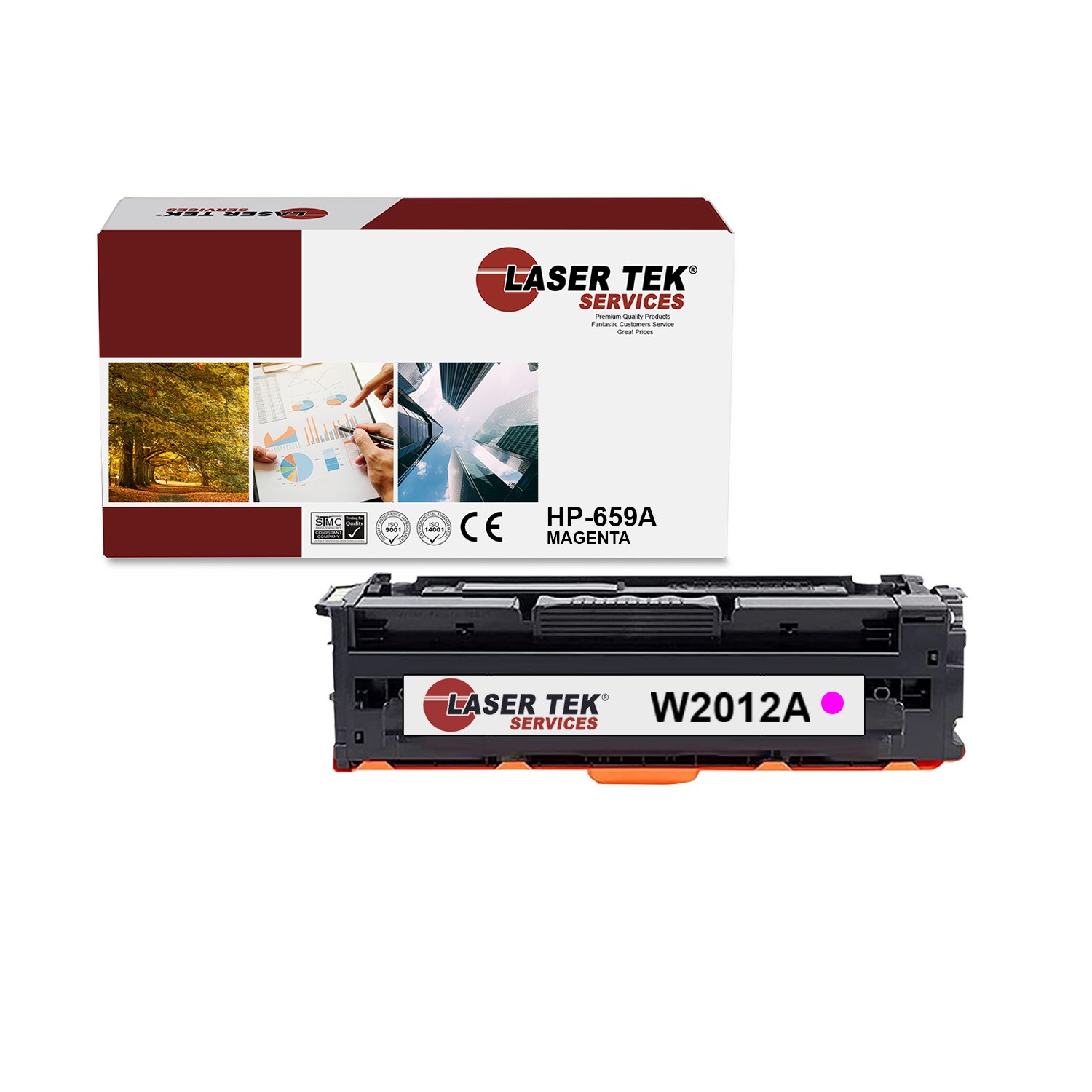 LTS 659A Magenta Compatible with HP LaserJet M856 M856dn Toner Cartridge