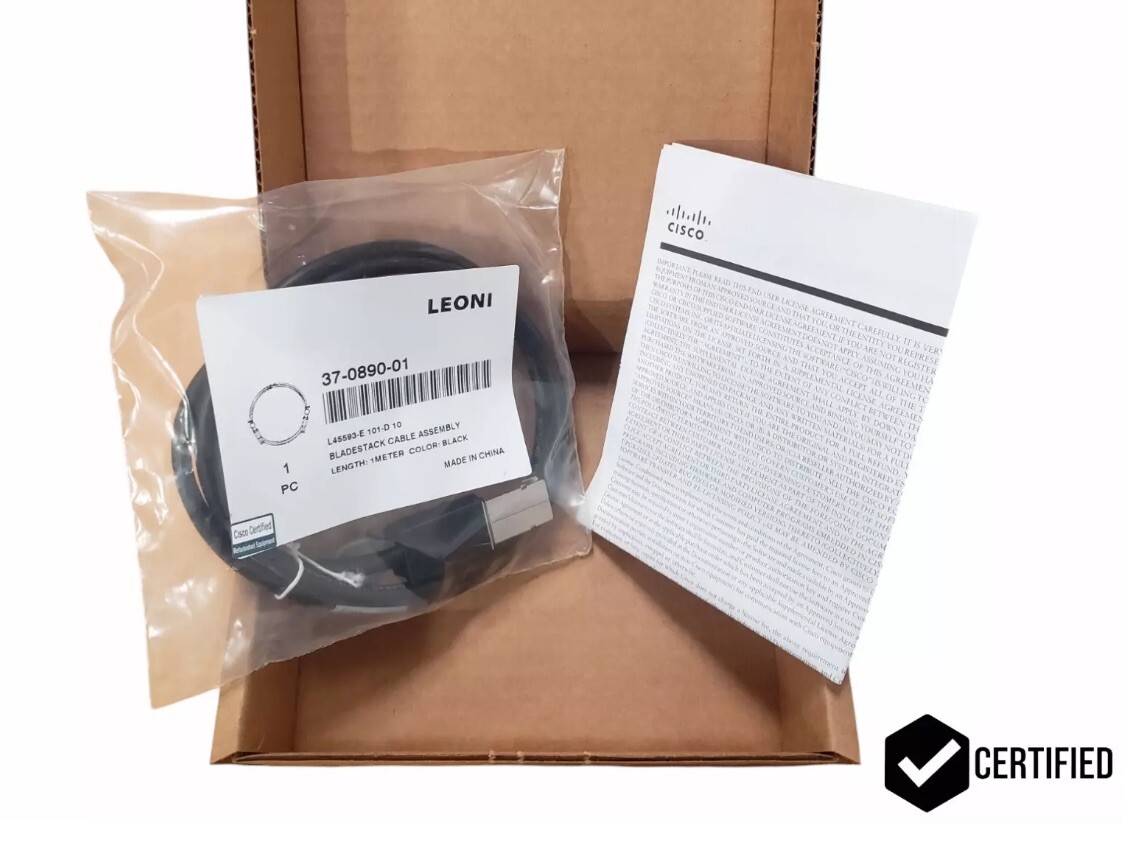 CAB-STK-E-1M Cisco Bladeswitch 1 Meter Stacking Cable