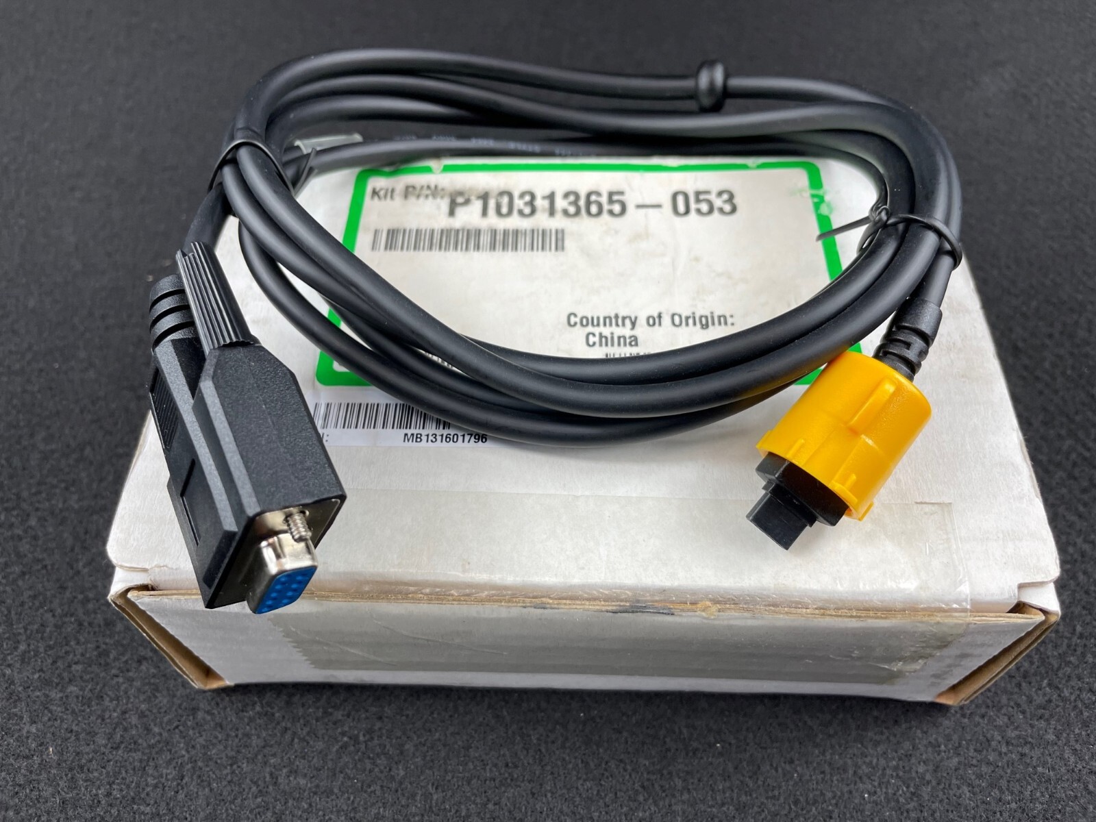 Zebra P1031365-053 DB-9/USB Data Transfer Cable     6 Foot Length     LOT of 2