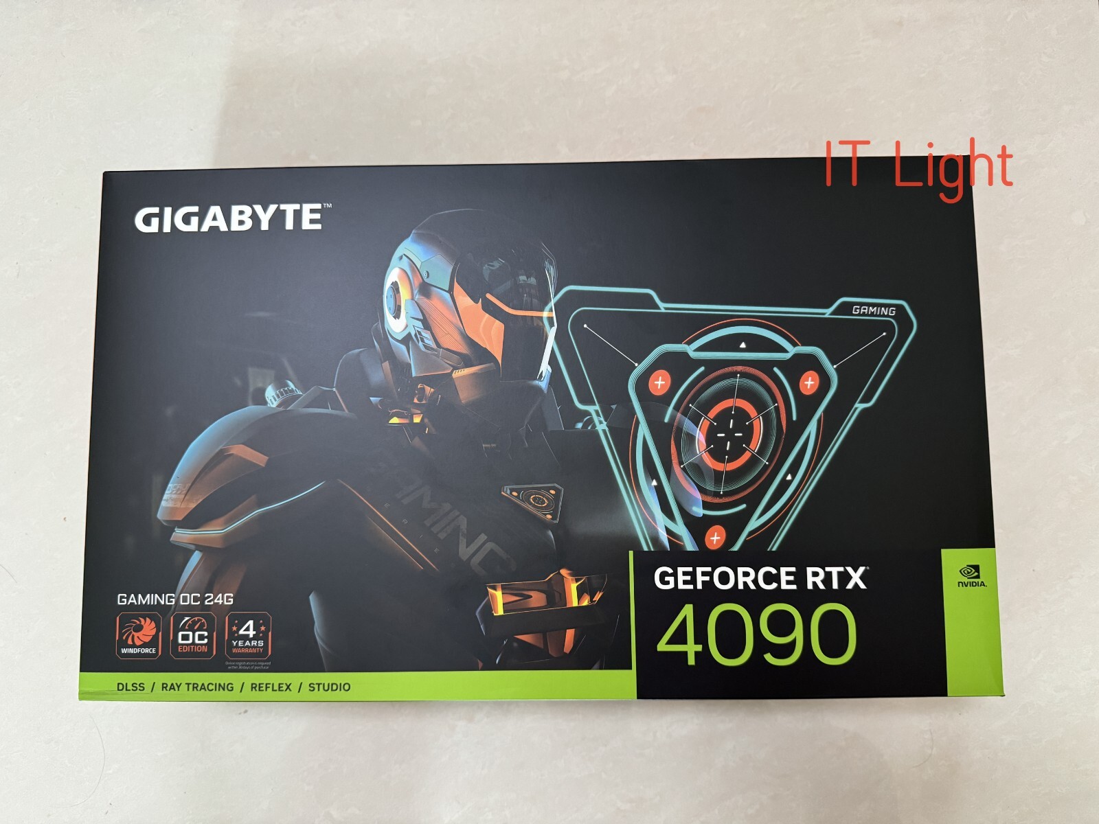 *Clearance* (FOR PARTS) Gigabyte RTX 4090 GAMING (No Core & VRAM) With Box