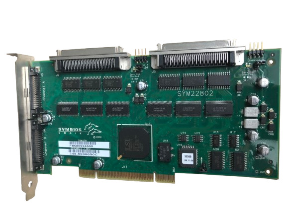 SYMBIOS PCI Sual Channel Ultra SCSI Controller Adapter Card