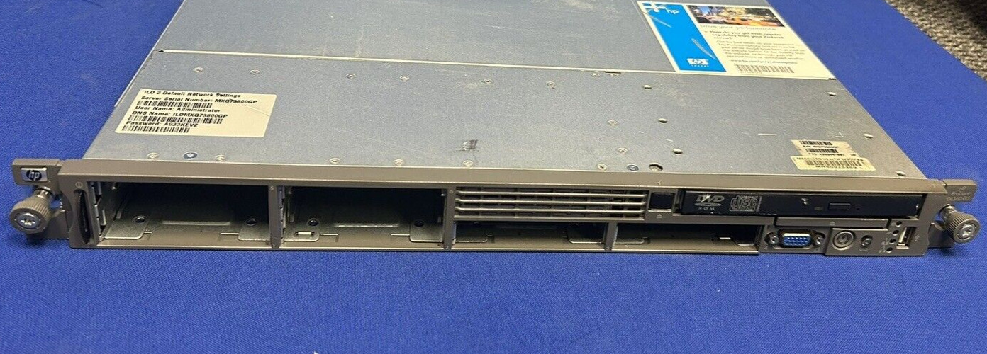 HP ProLiant DL360 G5 Server RackMount HSTNS-2115 NO HD NO RAM 1X DPS-700GB PSU🟦