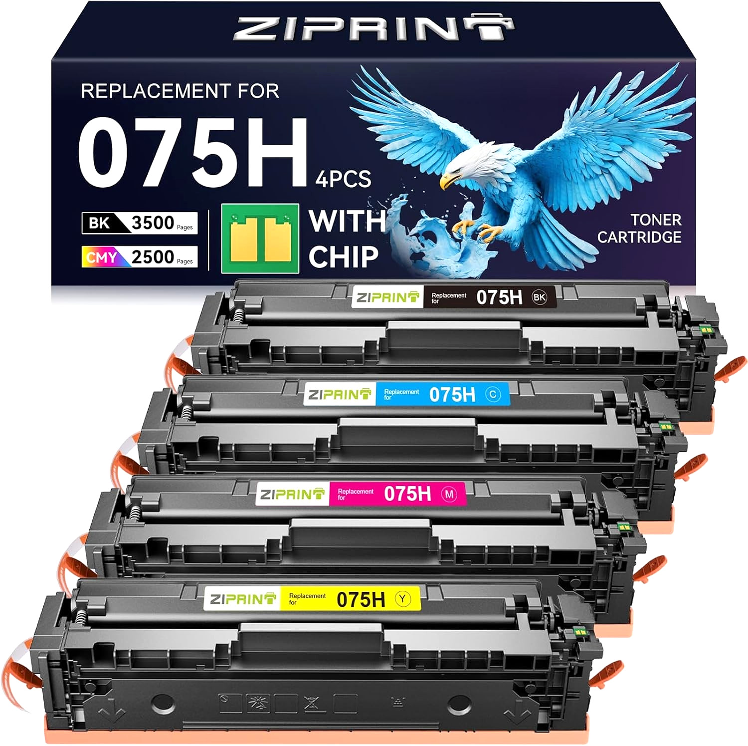 075H Toner Cartridge for Canon Color Image LBP646Cdw LBP647Cdw MF662Cdw LBP640