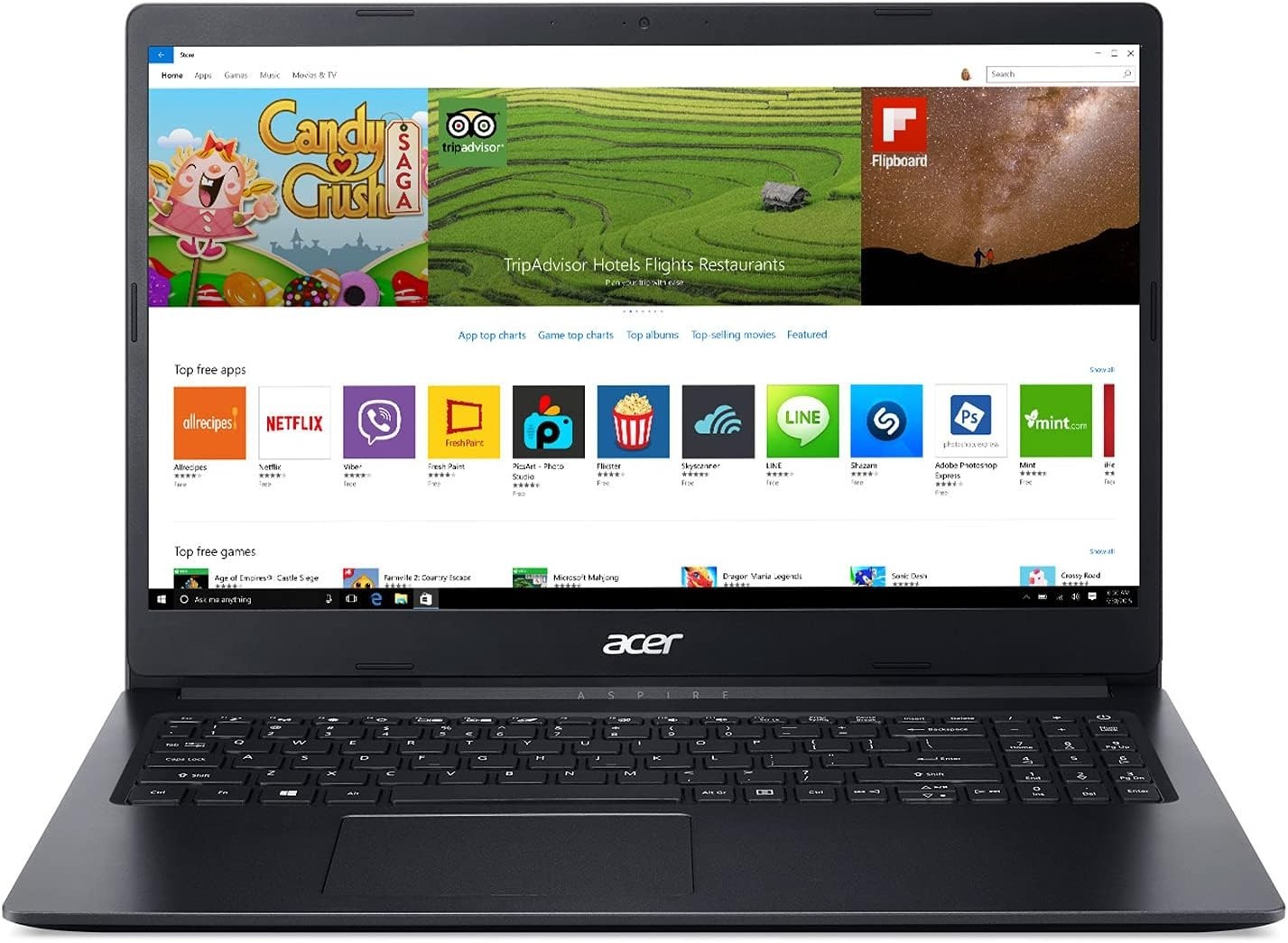 FOR PARTS Acer Aspire 1 A115-31-C2Y3 15.6"Intel Celeron N4020 4GB RAM 64GB eMMC