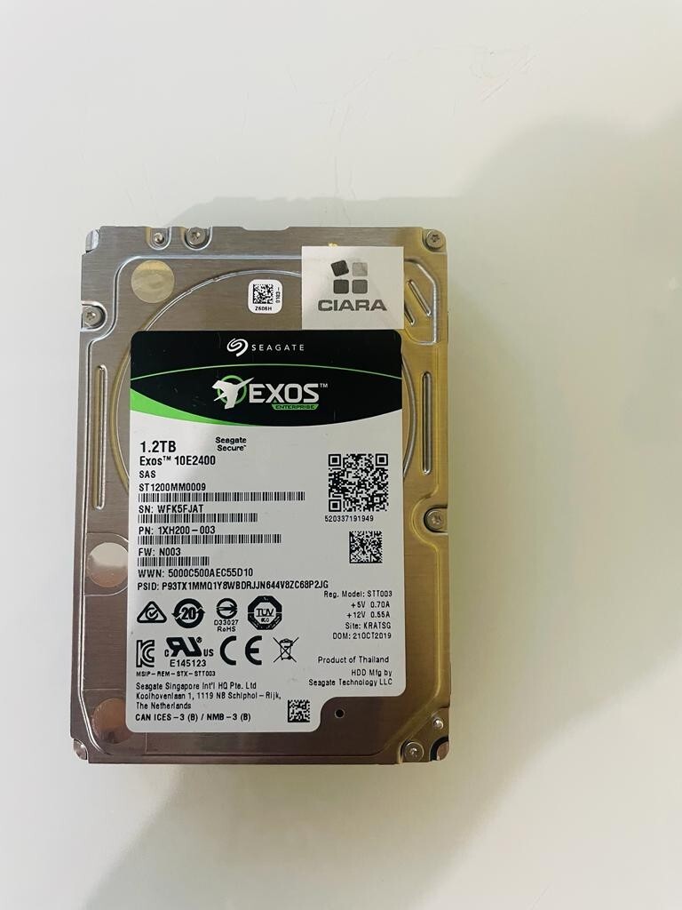 Seagate Exos 10E2400 ST1200MM0009 1.2TB
