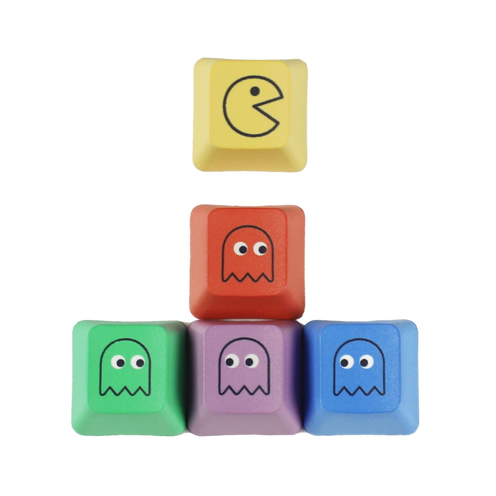 OEM Profile Pacman Five Dye PAC PBT Key caps Custom Sublimation keycaps for M...