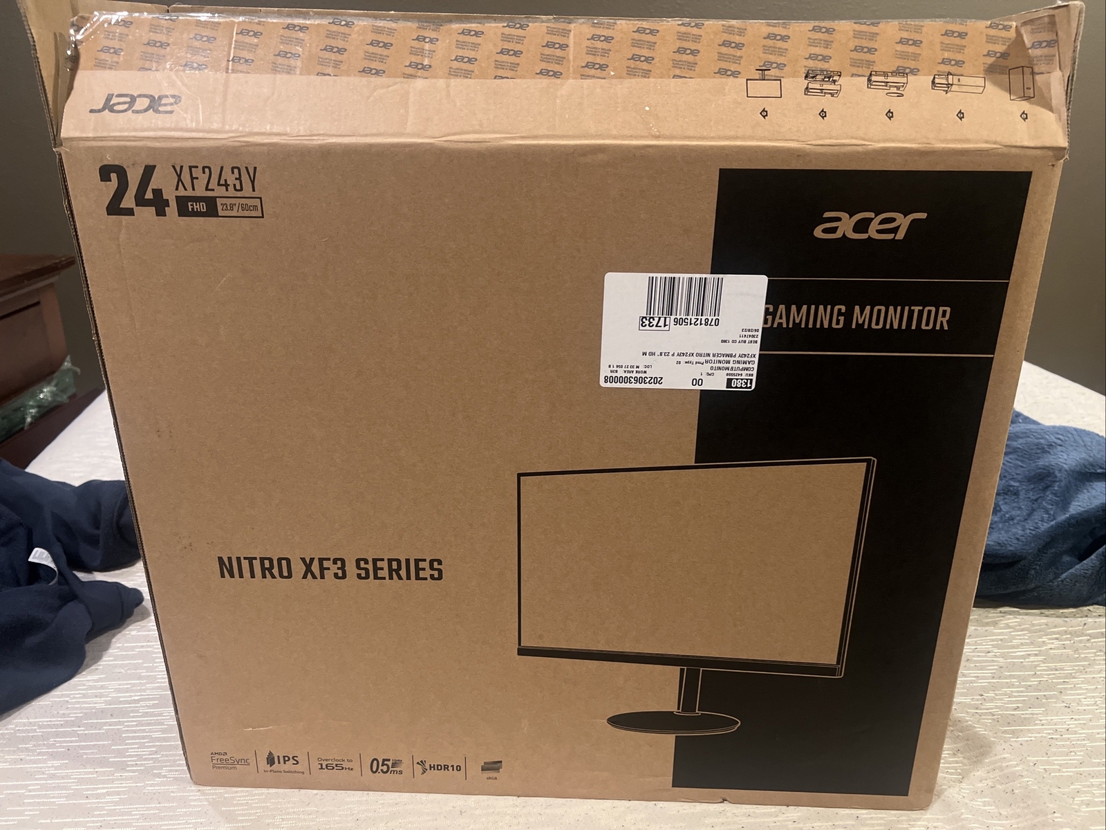 Acer Nitro XF3 Series 24 Inch