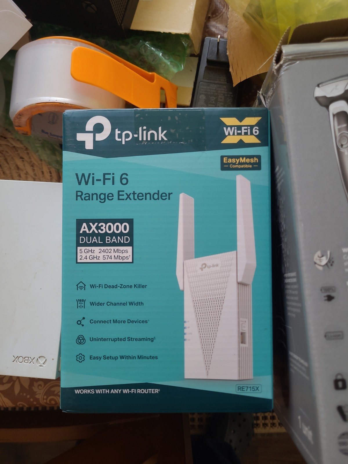 TP-Link AX3000 - RE715X Dual Band WiFi 6 Range Extender