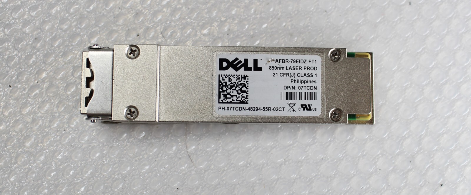 DELL AFBR-79EIDZ-FT1 QSFP+ 40GbE SR4 XCVR QSFP-40G-SR4 transceiver 7TCDN 07TCDN