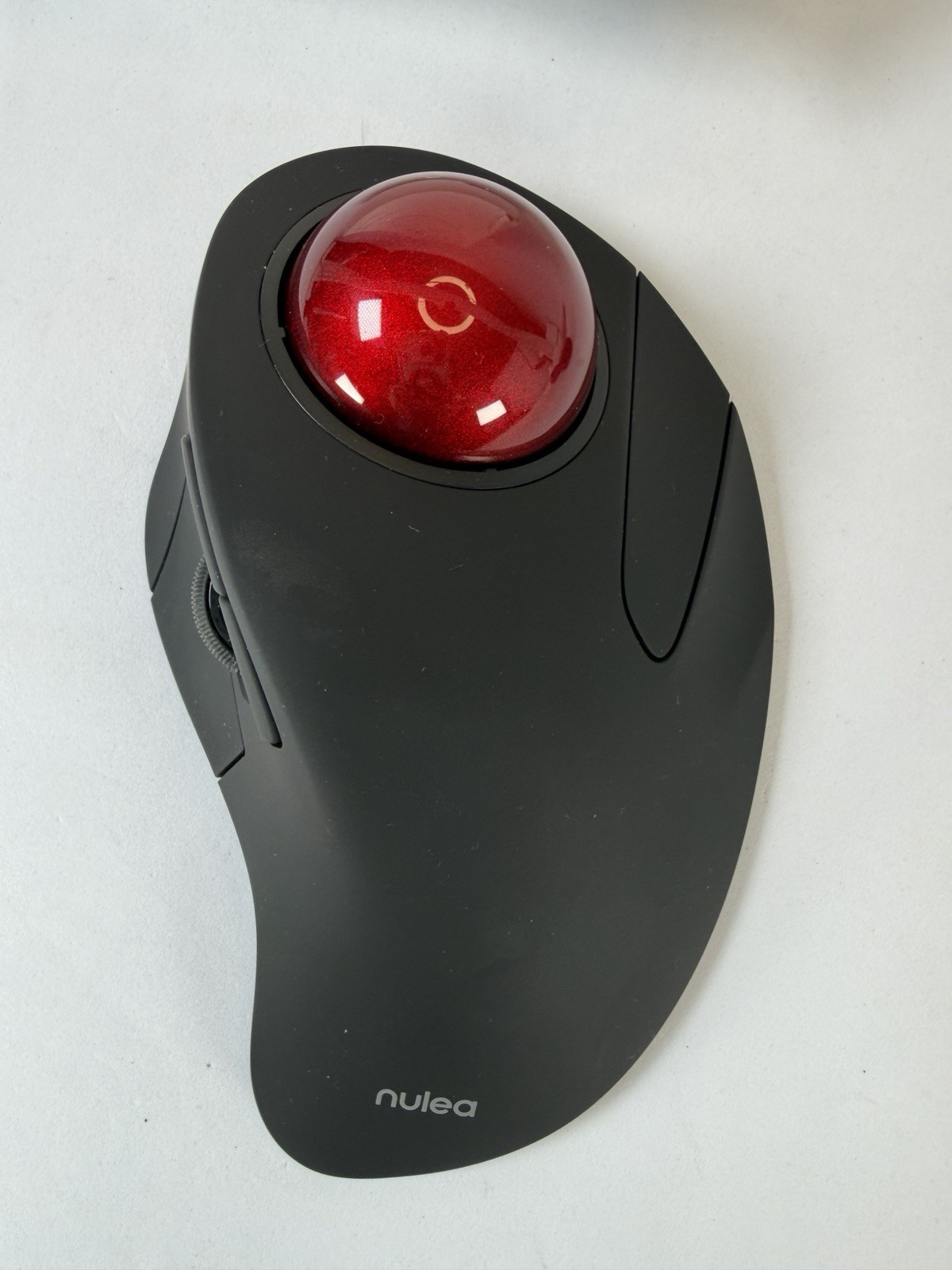 Nulea M505 Wireless Ergonomic Trackball Mouse Rechargeable Bluetooth USB Ball NW