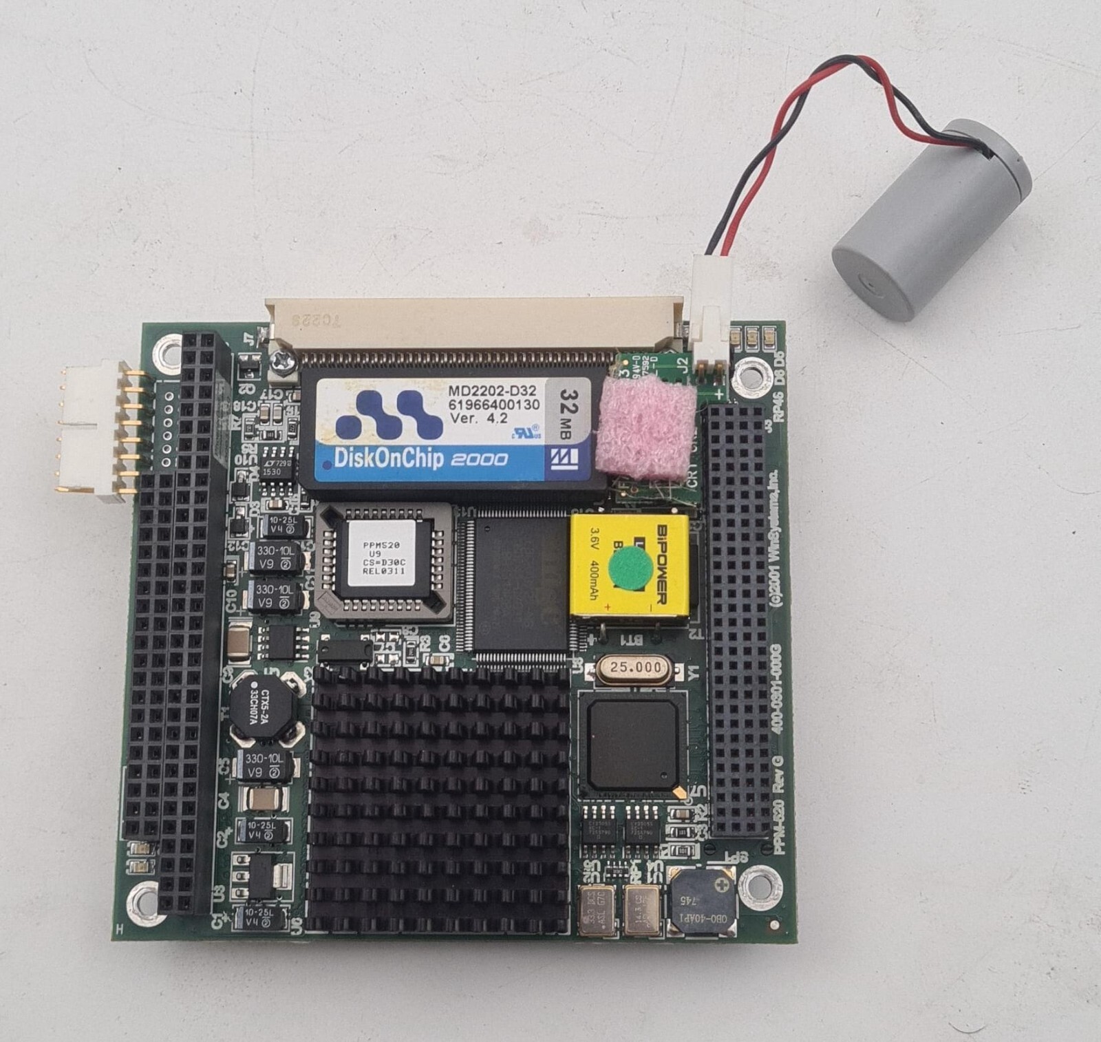 WinSystems PPM520-5776A Motherboard PPM-520 Rev G 400-0301-000G W/ 128MB Memory
