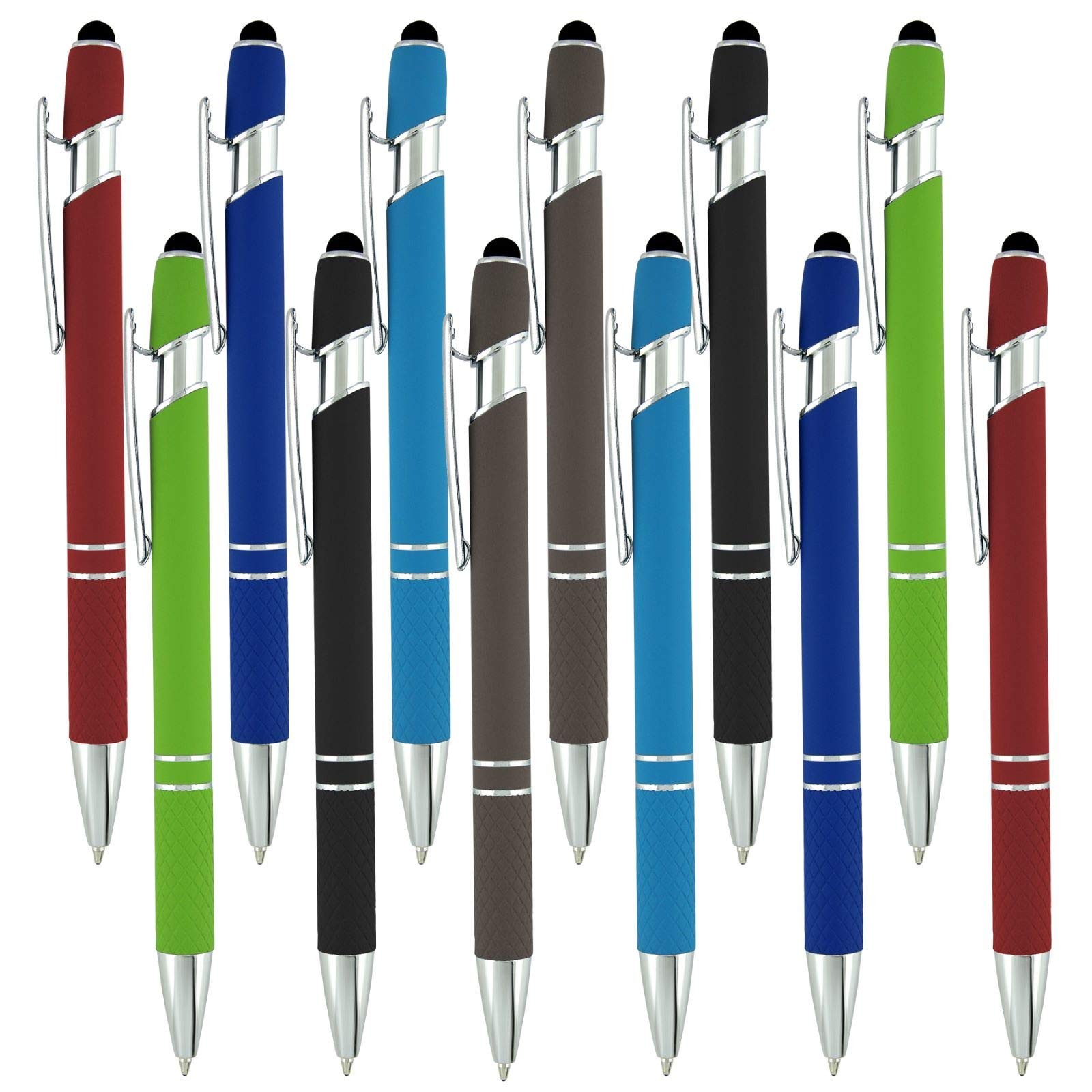 Stylus Pens -Capactive Styli pen with Soft Rubberized Grip- Sensitive rubber ...