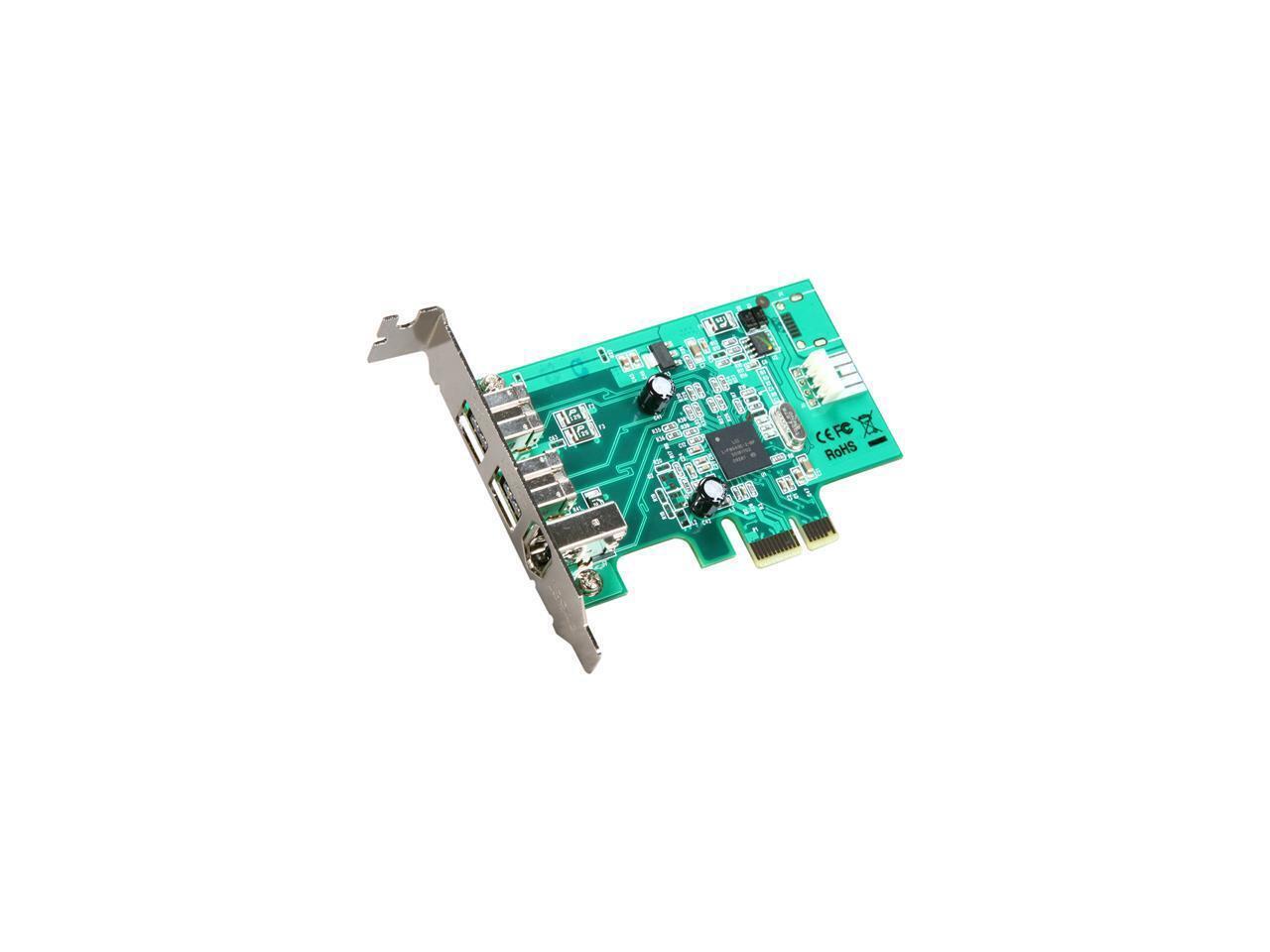 StarTech.com 3 Port 2b 1a Low Profile 1394 PCI Express FireWire Card Adapter Mod