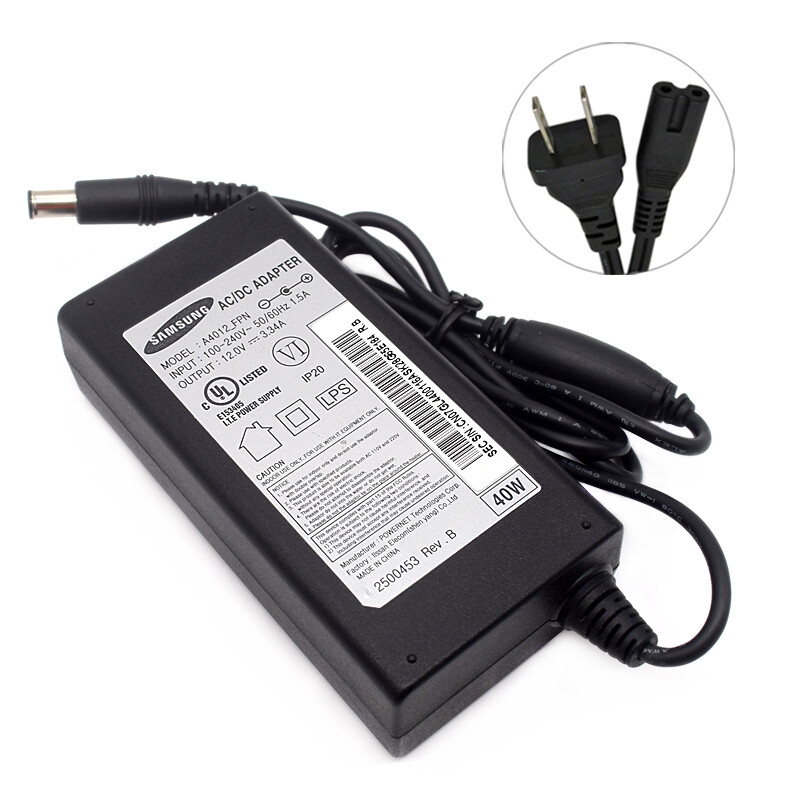 US Genuine Adapter Charger Power Supply FOR Samsung A4012_FPN 12V 3.34A AC