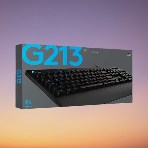 Logitech G213 Prodigy Wired RGB Gaming Keyboard - Black