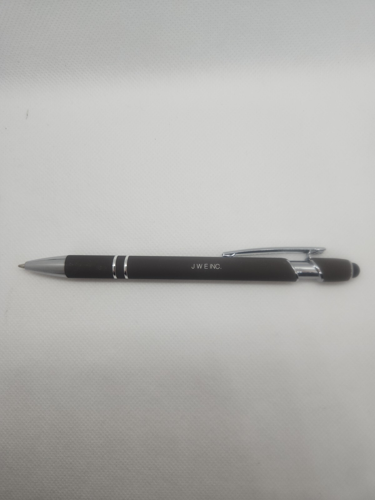 Stylus-pen; Alpha Soft Touch, Metal Stylus, Ballpoint Pen, by JWE Inc. 