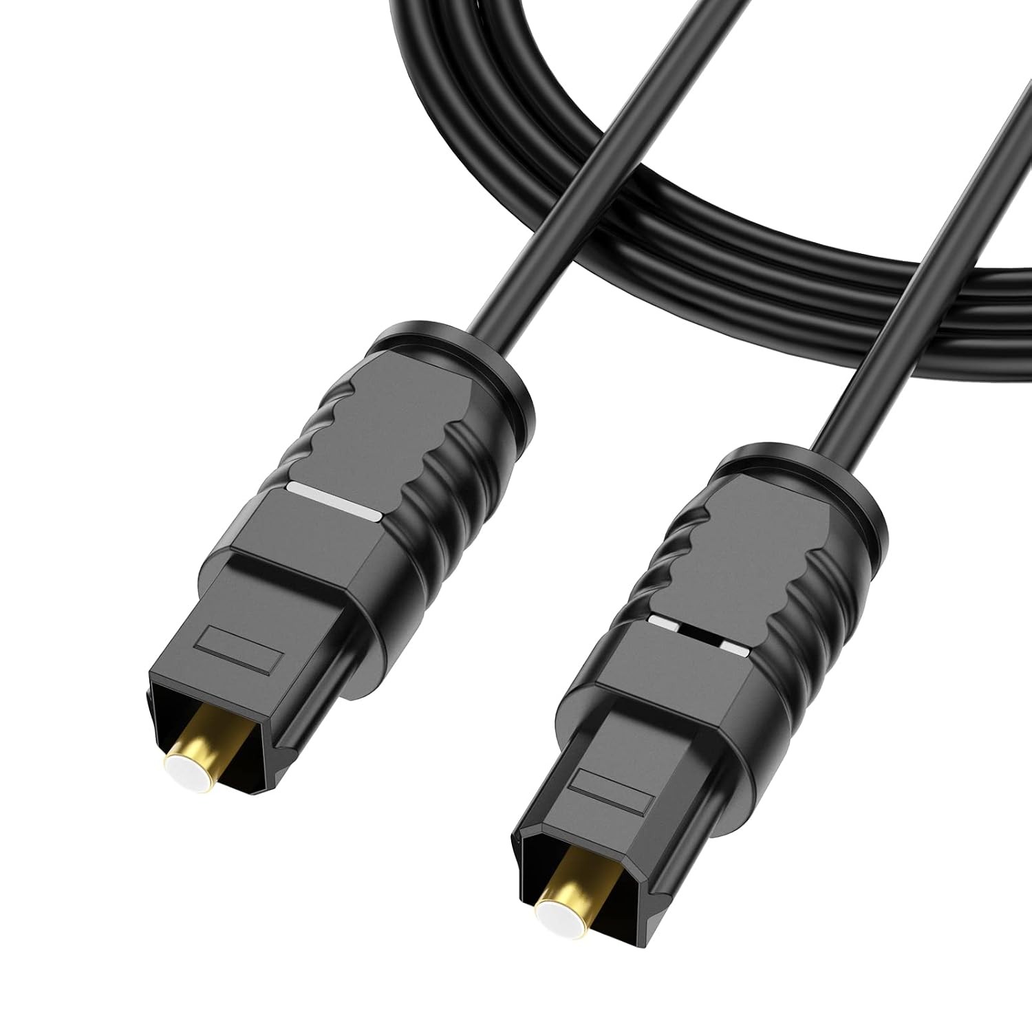 6ft Digital Optical Audio Cable SPDIF Toslink for TV PS4 to Soundbar 6ft