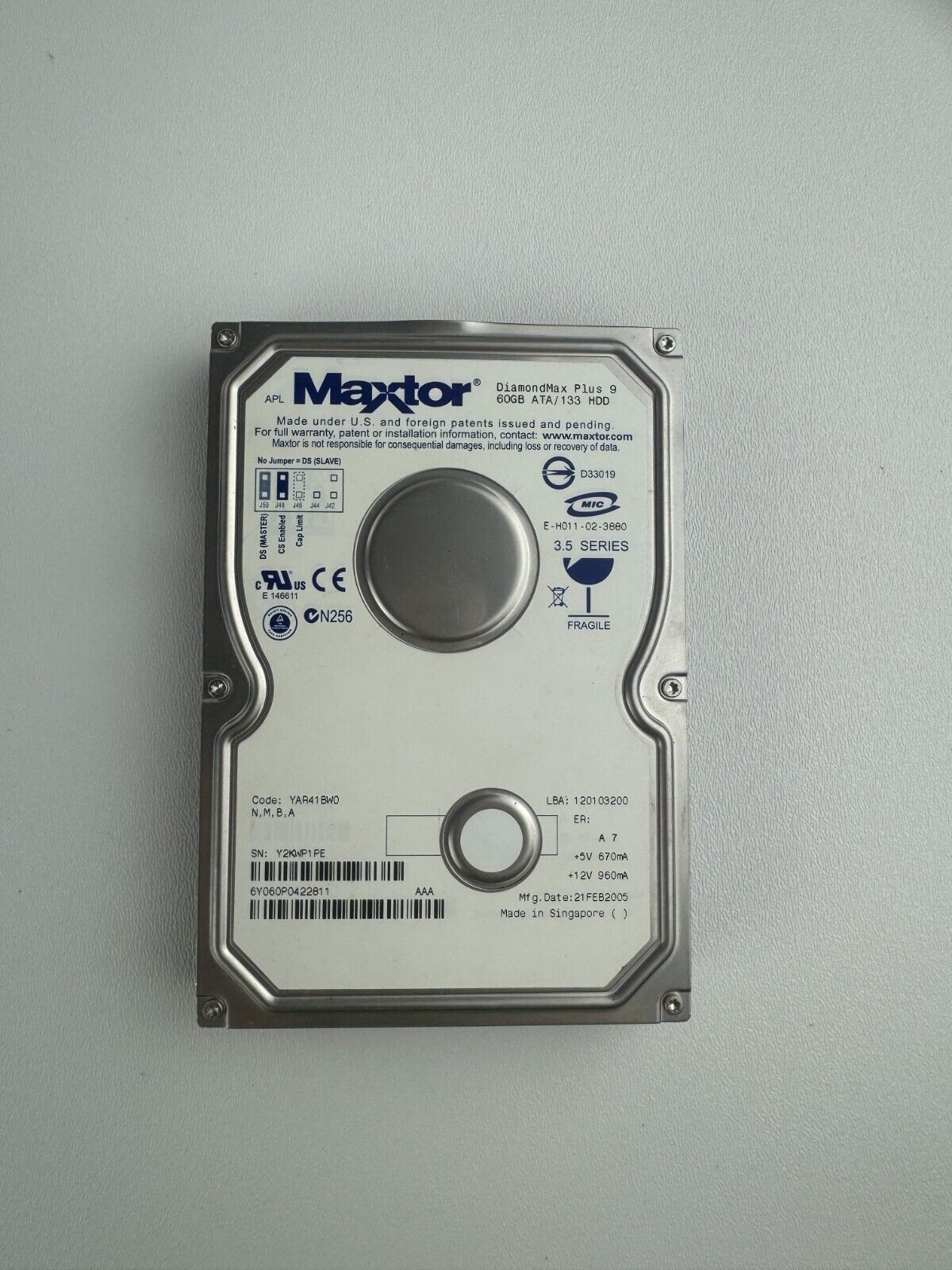 Maxtor DiamondMax Plus 9 200GB 3.5\