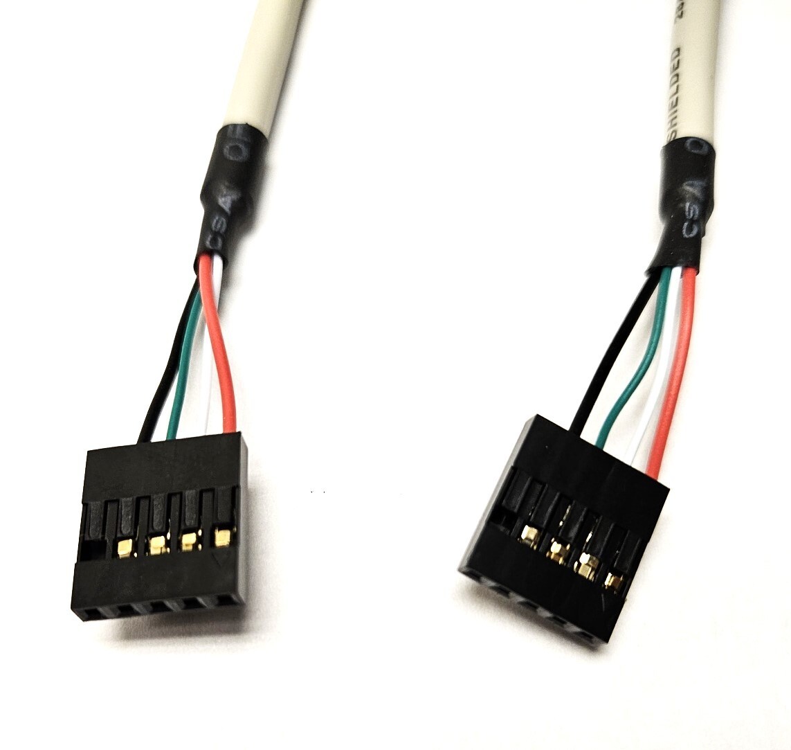 18in Internal 5 Pin (1x5) USB IDC Motherboard Header Cable - F/F 