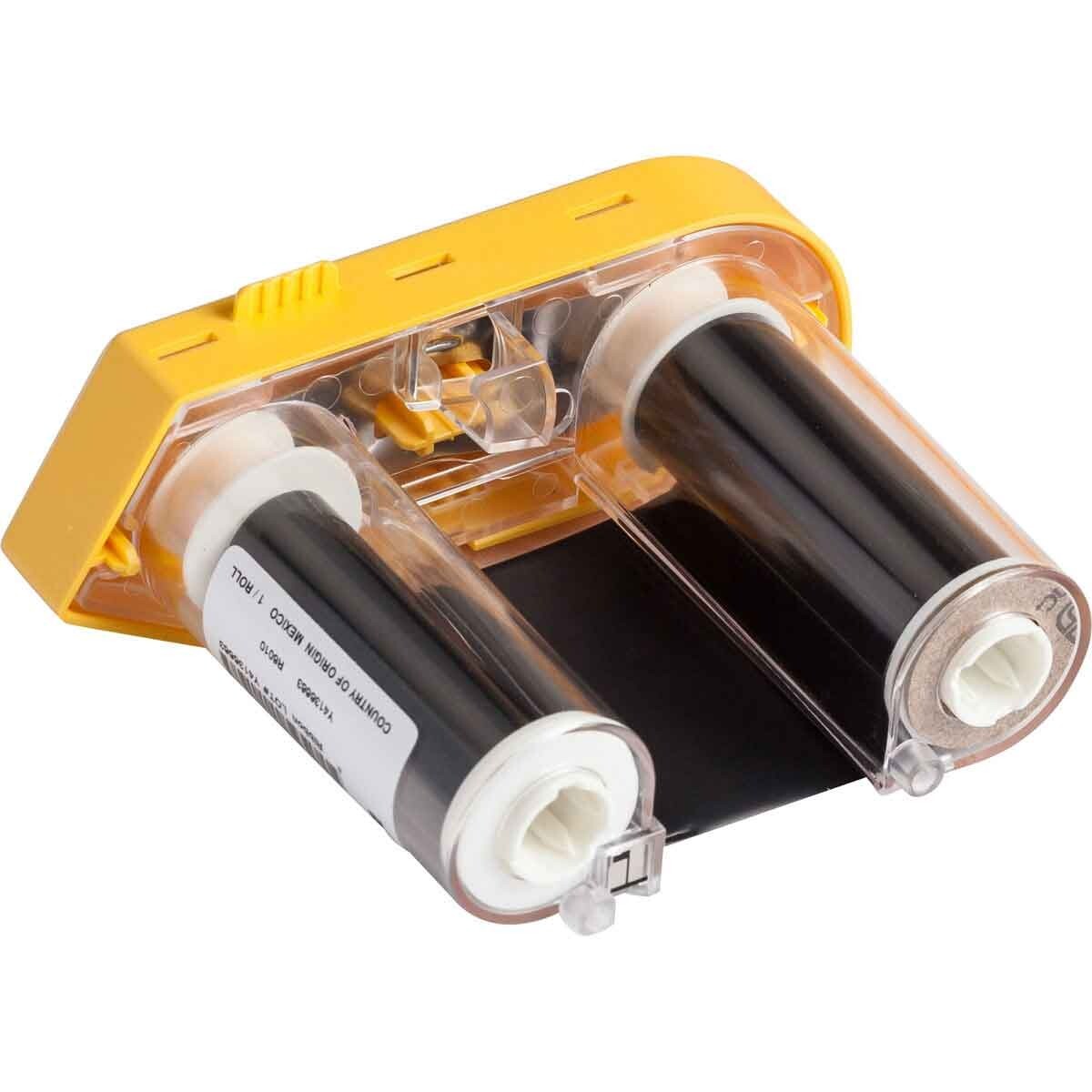 Brady M61-R6010 148128 R6000 Series Halogen Free Ribbon for M6 Printers - Black