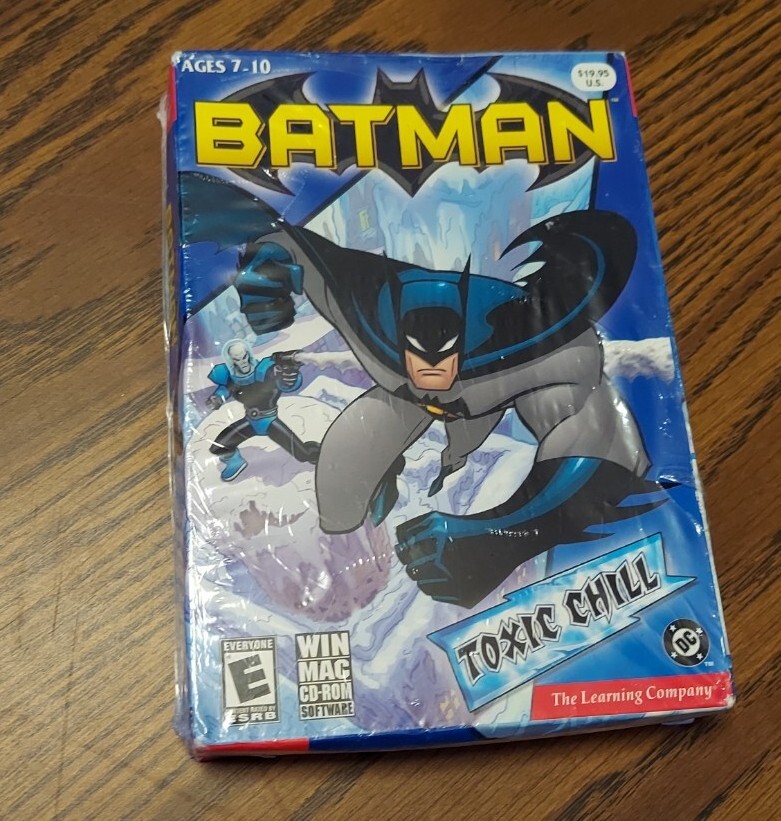 Batman Cd Rom Toxic Chill New & Sealed 2003
