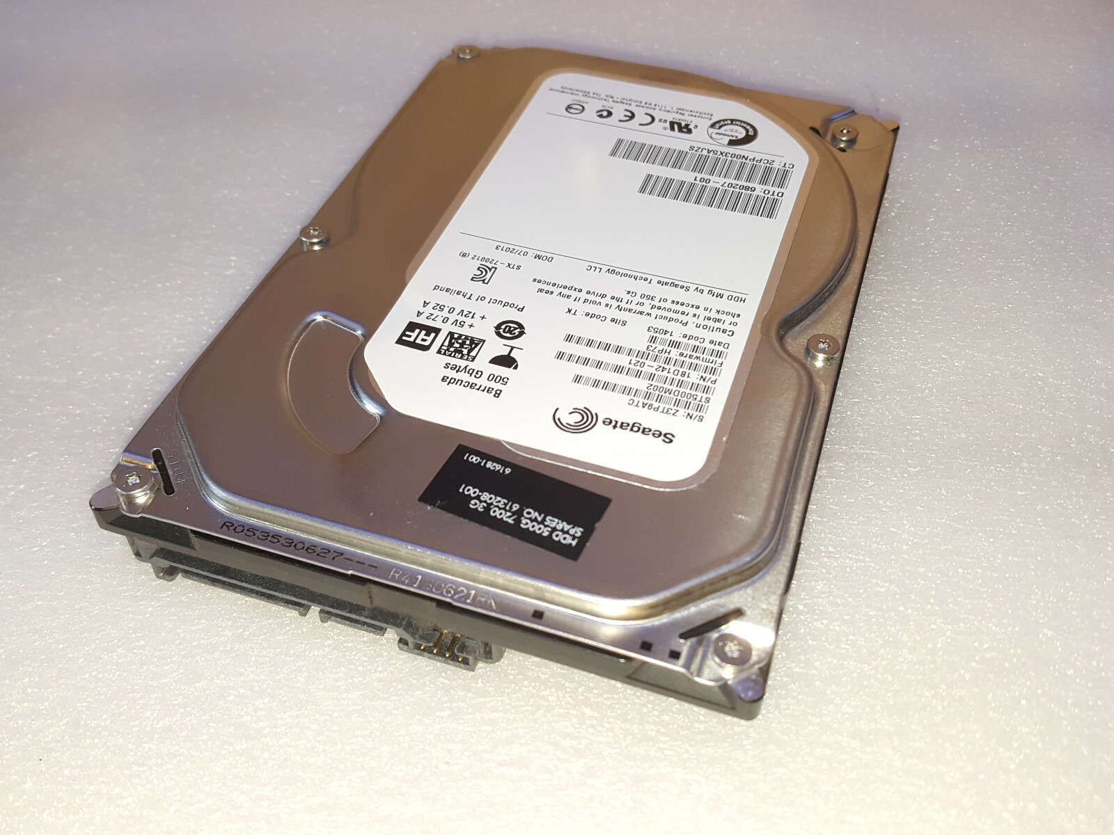 HP Compaq 8100 Elite - 500GB SATA Hard Drive Windows 7 Pro 64 bit Pre-Installed