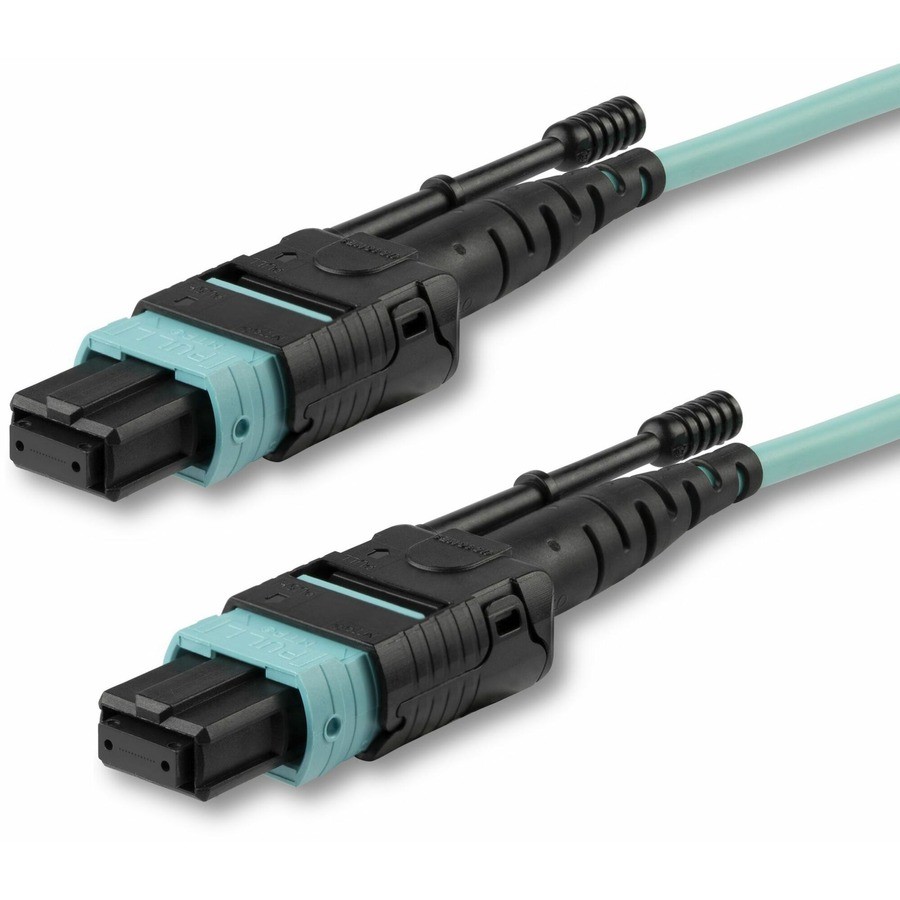 StarTech 1m (3ft) MTP(F)/PC OM3 Multimode Fiber Optic Cable, OFNP Plenum,