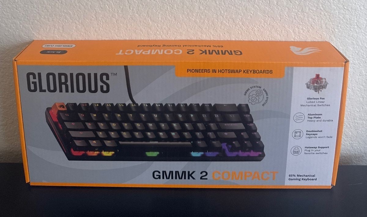 Glorious GMMK 2 Compact 65% Mechanical Gaming Keyboard