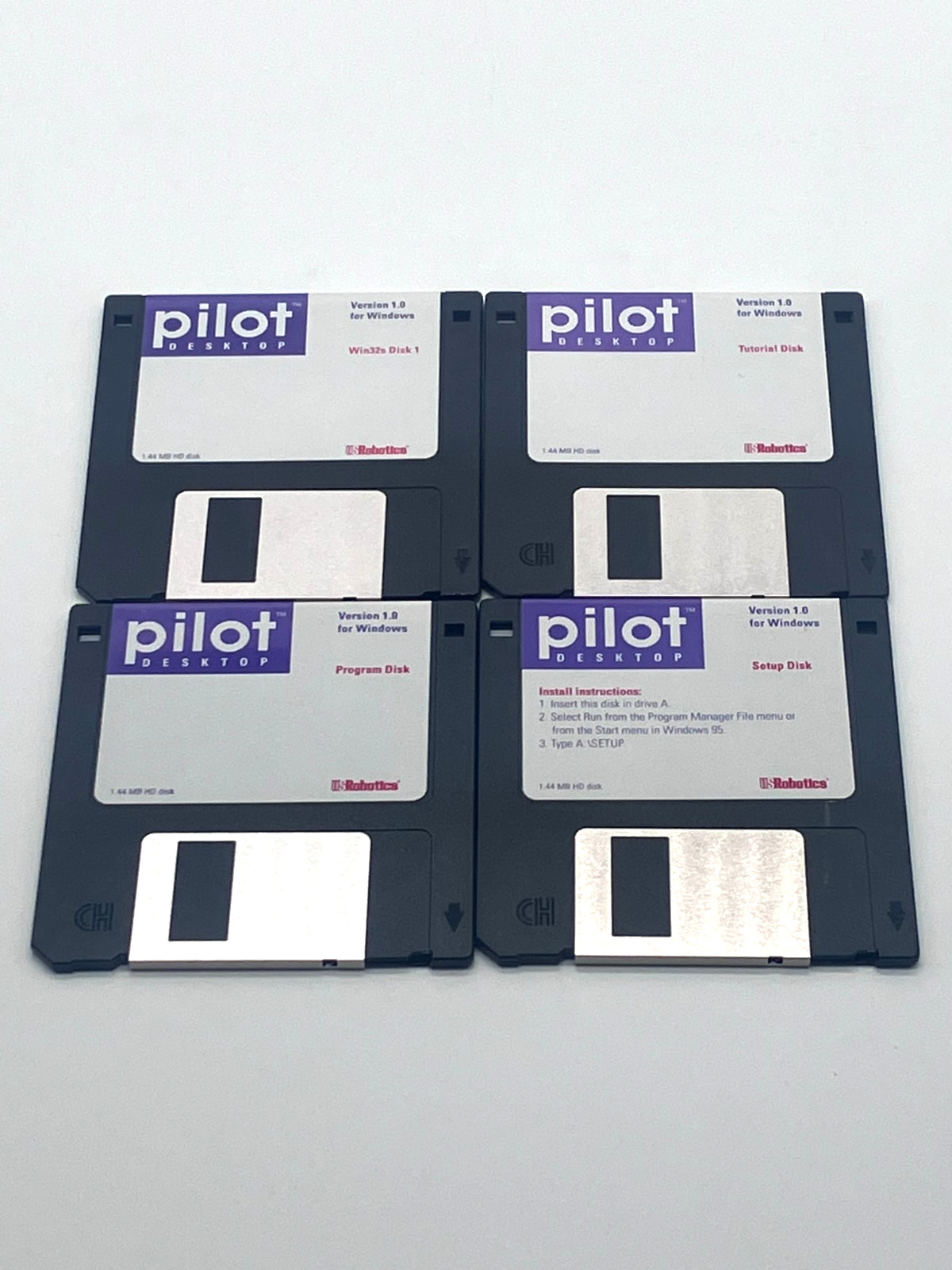 US Robotics Pilot Desktop 3.5" Disks Version 1.0 for Windows