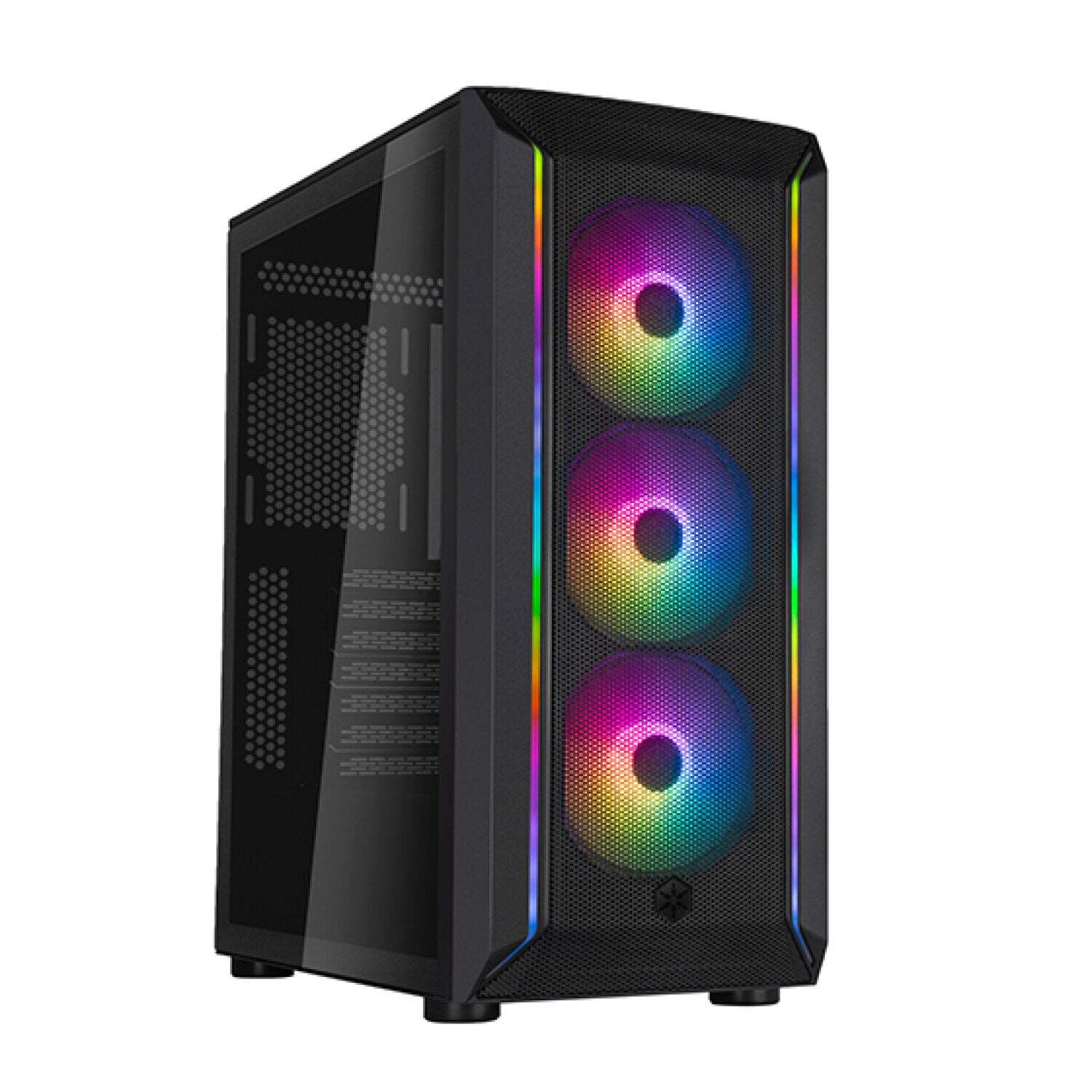 SilverStone FA511Z-BG FARA High Airflow ATX Gaming Chassis Excellent Cooling