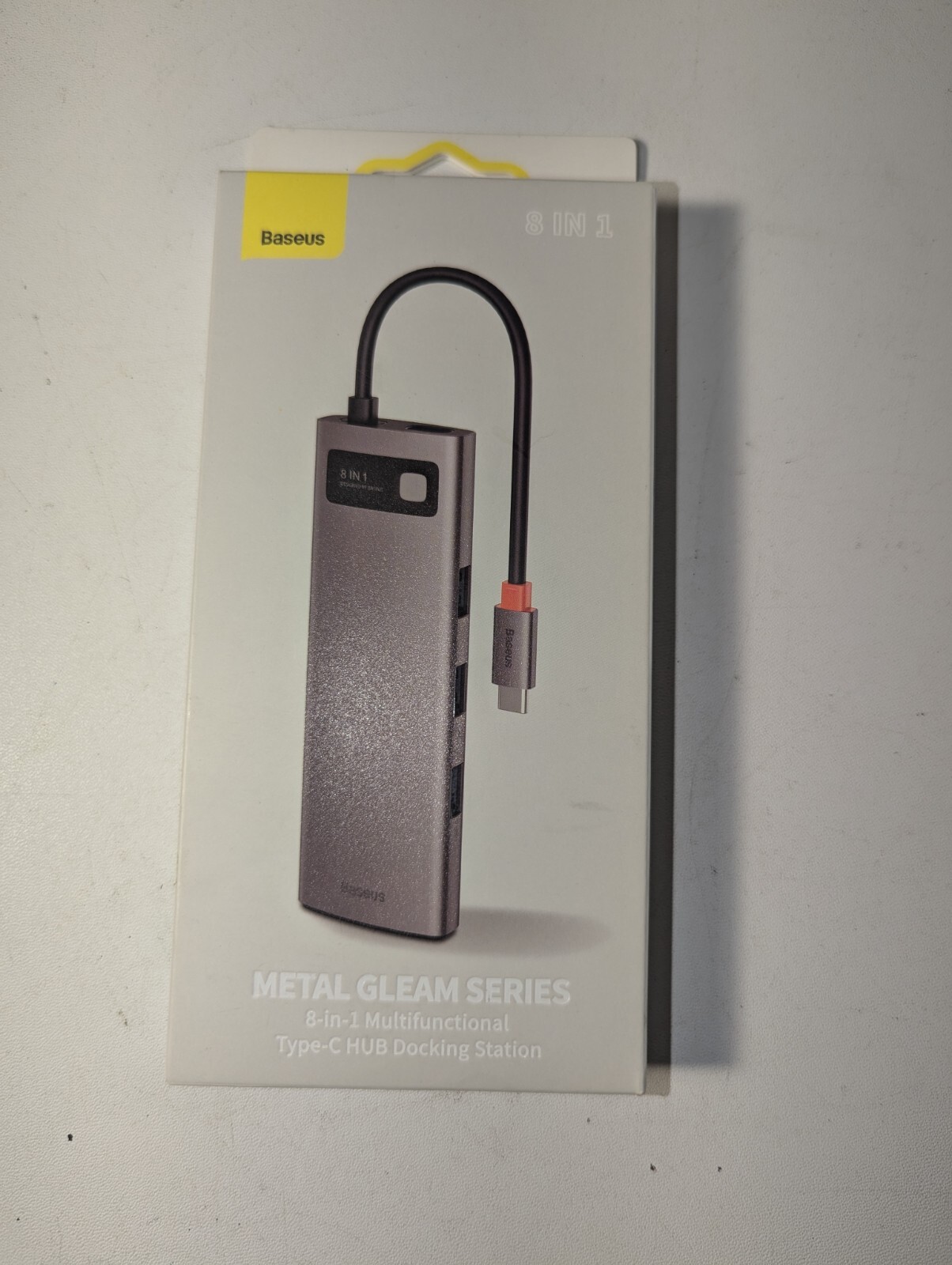 Baseus USB C to HDMI Adapter 4K@60Hz USB C Docking Station 7 in 1 USB C Hub