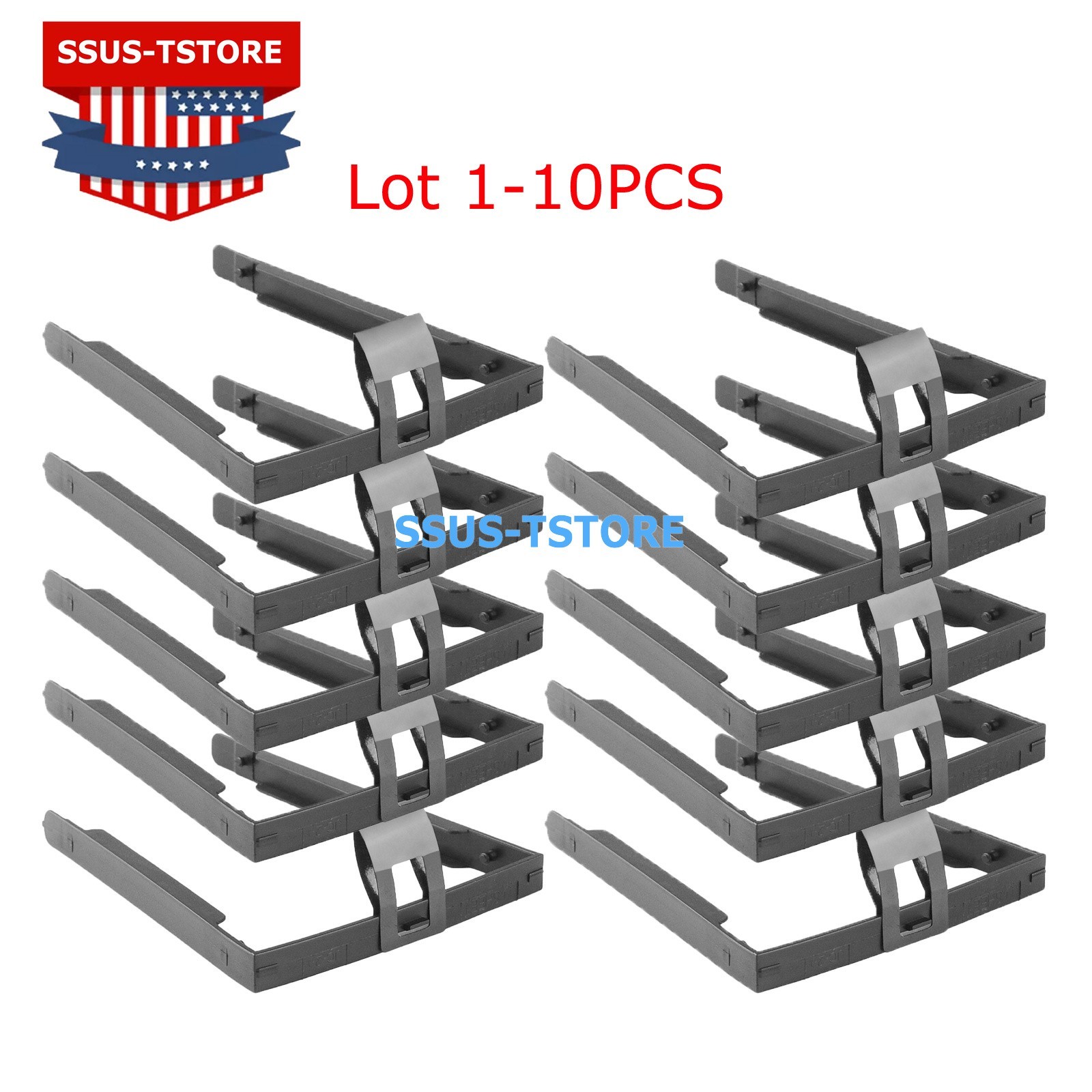 Lot Plastic HDD Hard Drive Caddy Tray For Lenovo ThinkPad P50 P51 P70 P71 T470