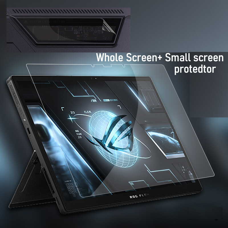 2PCS Anti-Glare Whole + Small Screen Protector for ASUS ROG Flow Z13 GZ301 2022