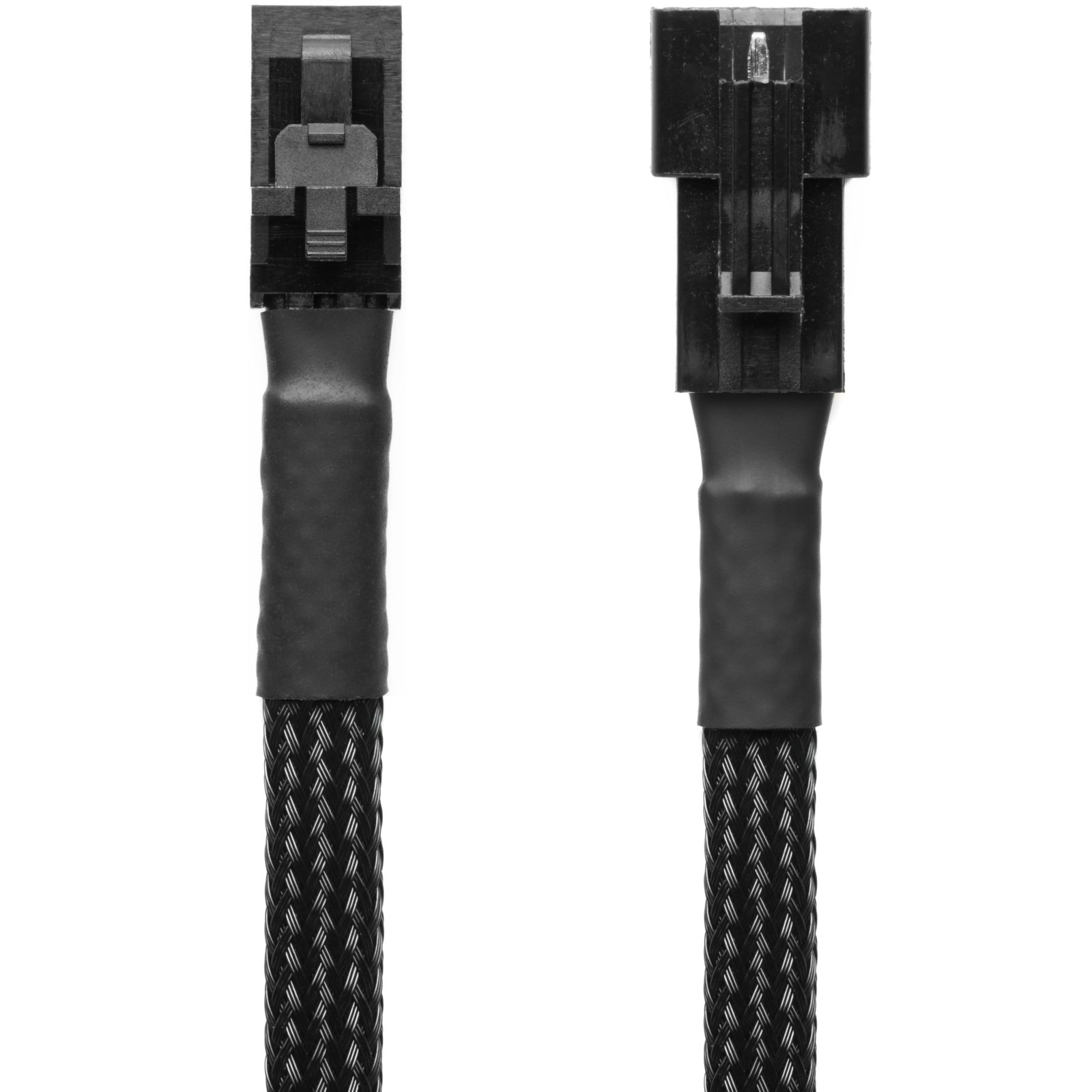 CRJ 3-Pin SM RGB Lighting Adapter Cable - 20-inch (50cm), Black Sleeved - Con...