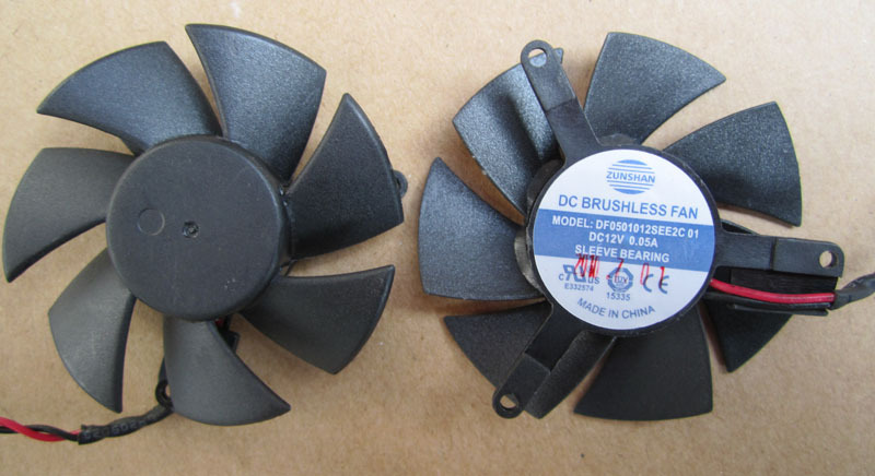 45mm Video Card Fan 39mm DF0501012SEE2C 01  067