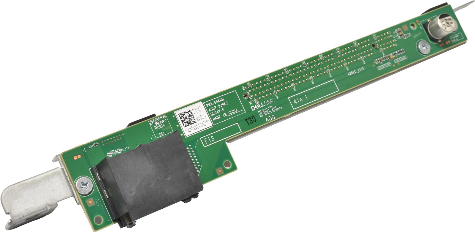Dell 0RJRK7 Riser Board PCIe 3.0 x 16 for PowerEdge R740 R740xd