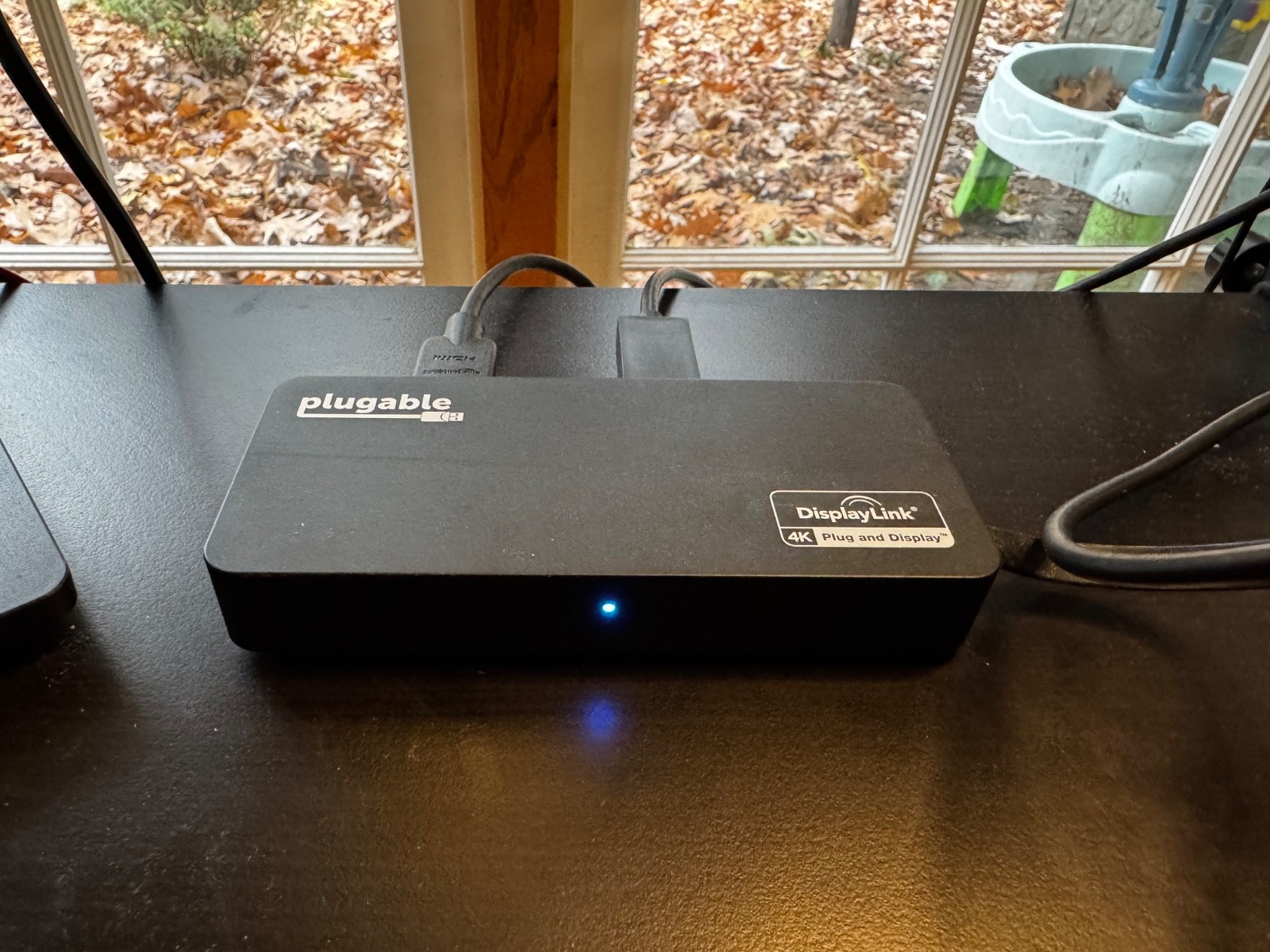 Plugable Dual 4K HDMI & DisplayPort Adapter with DisplayLink