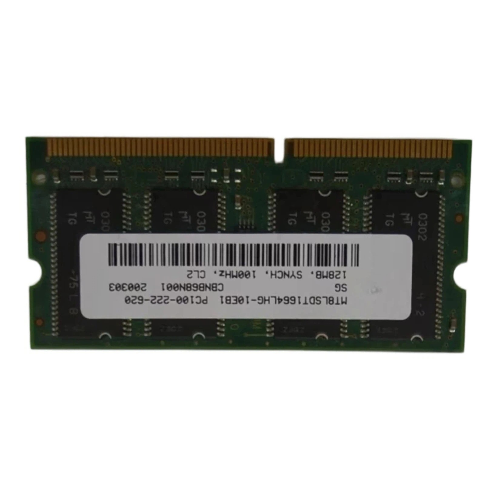 Printer Parts MT8LSDT1664HG-10EB1 Memory PC100-222-620 Fits For Micron 128MB