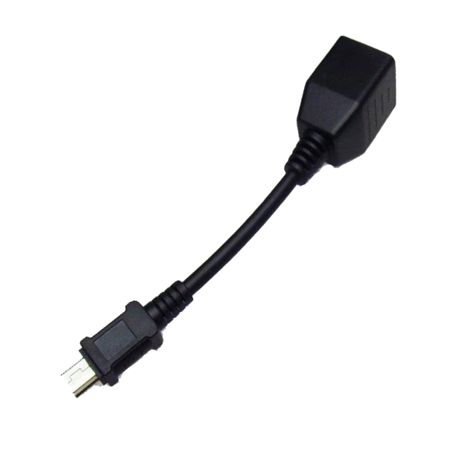 10cm MiniUSB Male to RJ45 Female 10/100M Ethernet Network Adapter Cable