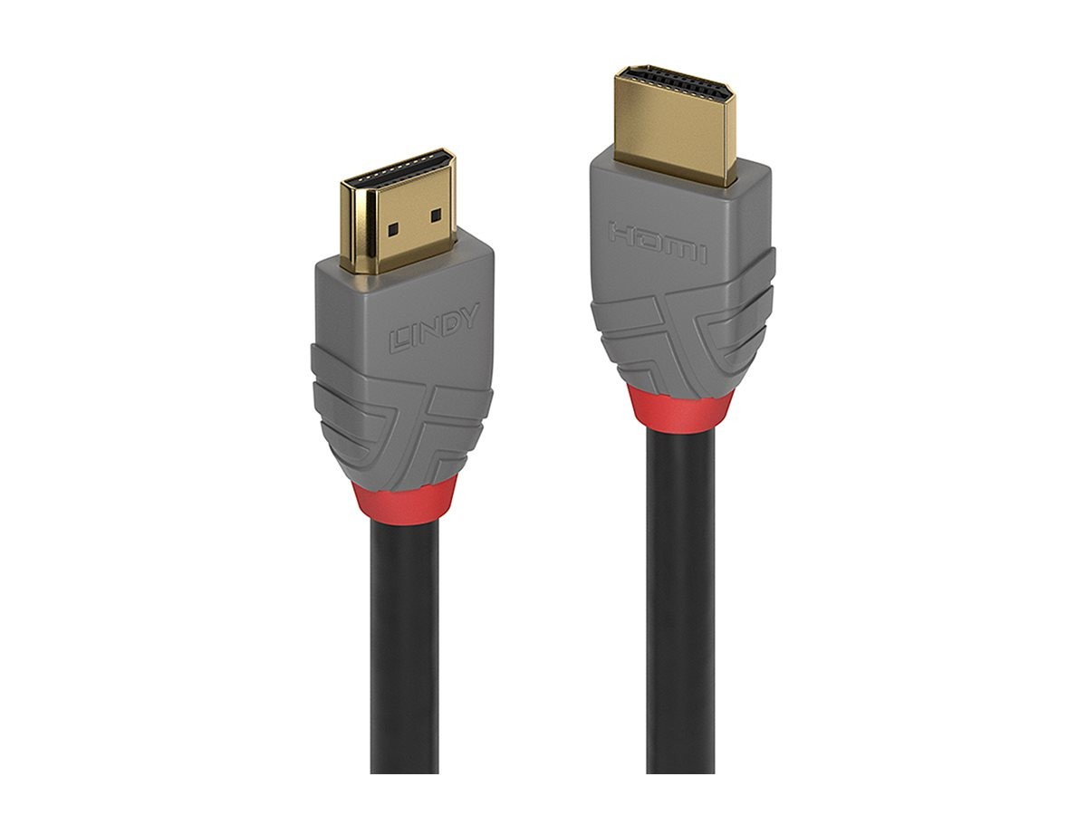 Lindy HDMI High Speed Anthra Line Cable Digital/Display/Video Cable 2m 36963