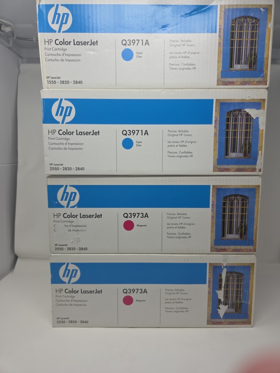HP Color LaserJet Print Cartridge Q3971A=2ea/ Q3973A=2ea