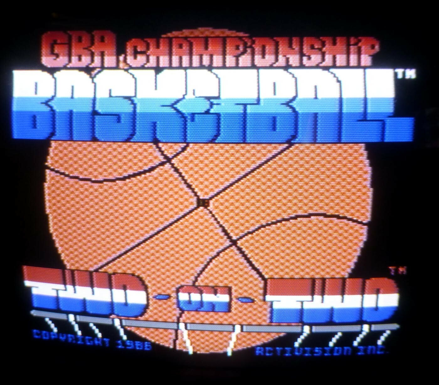 Commodore 64/128: GBA Championship BASKETBALL - C64 disk - TESTED - Gamestar