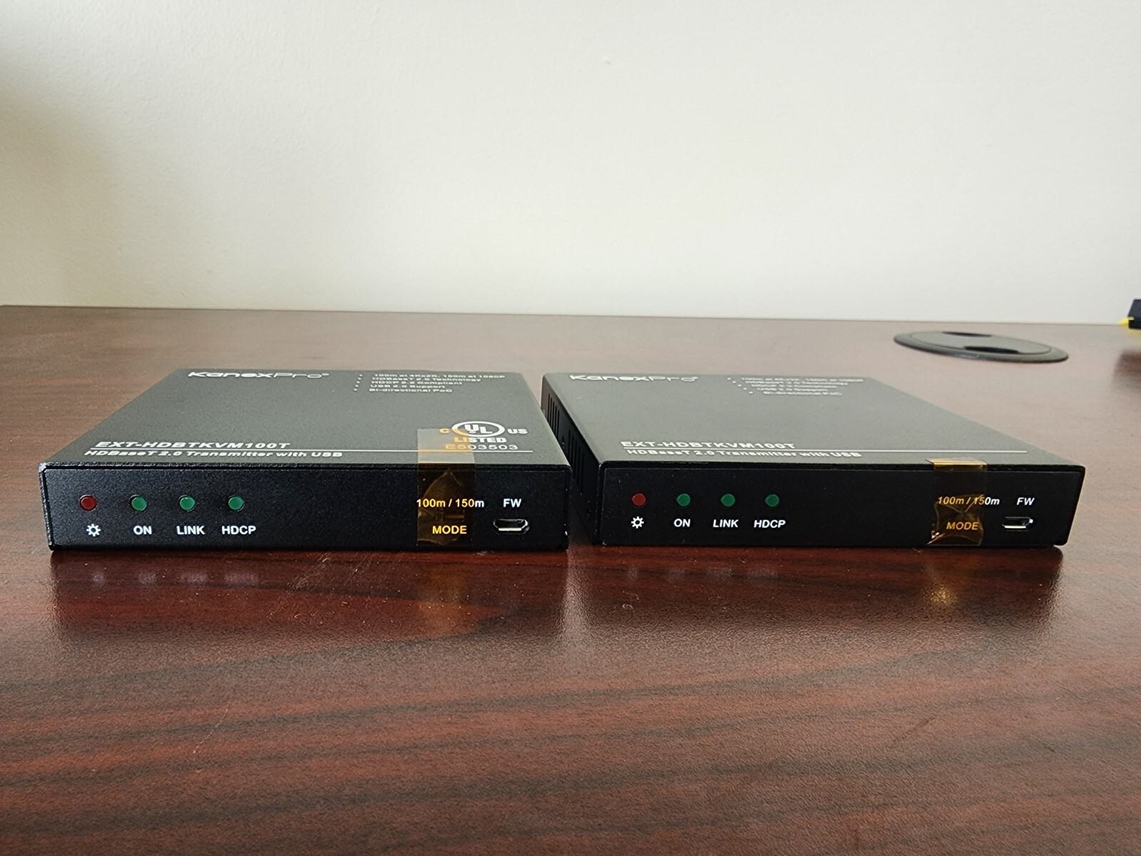 KanexPro EXT-HDBTKVM 100T HDBaseT2.0 Transmitter with USB HDMI Extender 