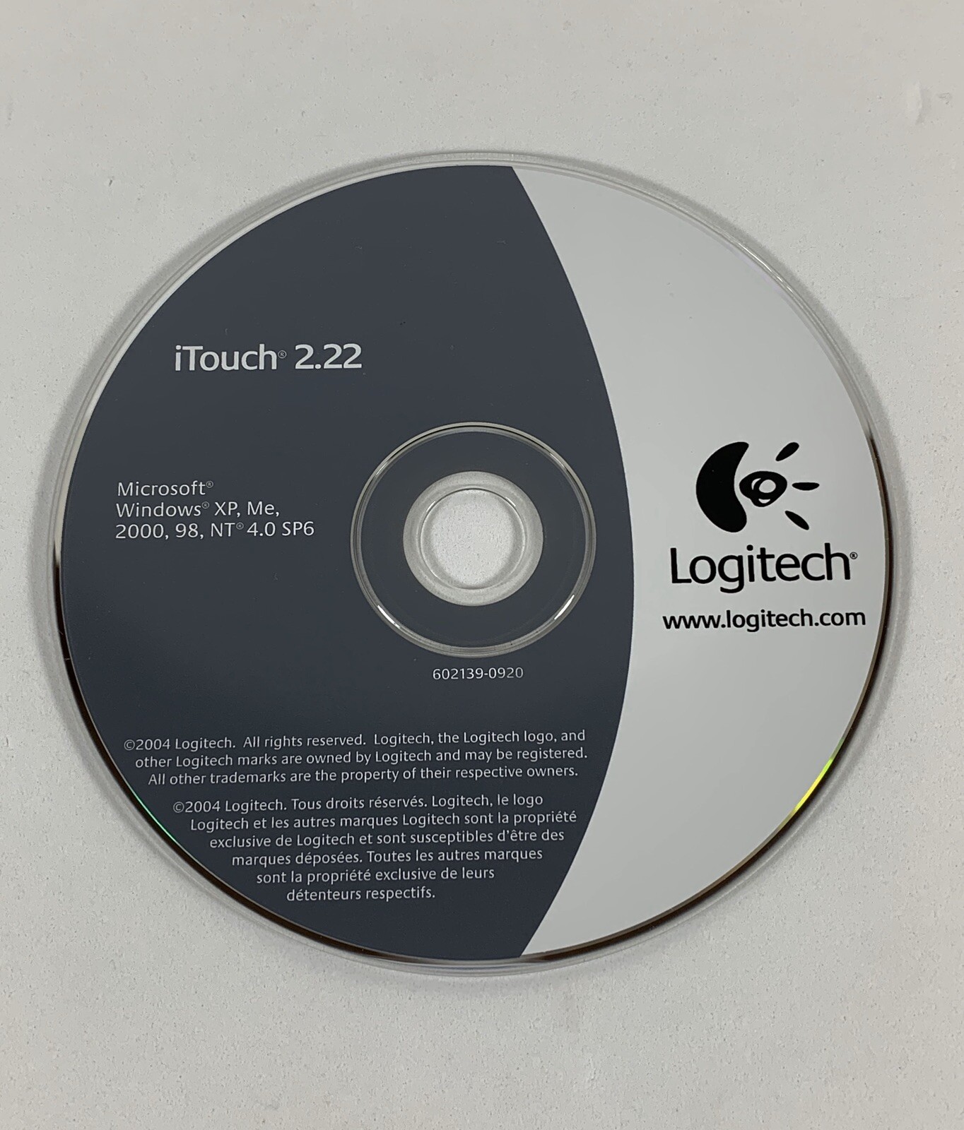 Logitech iTouch 2.22 PC Computer CD